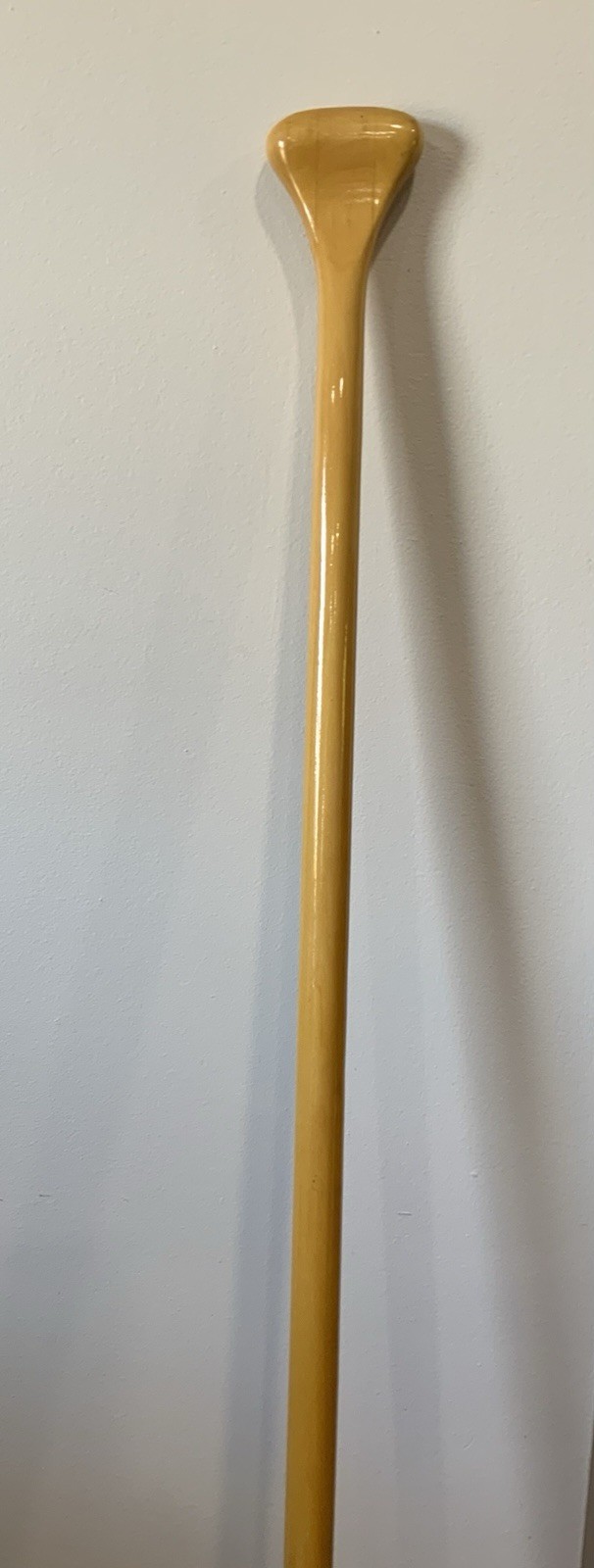 Vintage Old Town Wooden Canoe Paddle 57” Made In Canada Original Stickers
