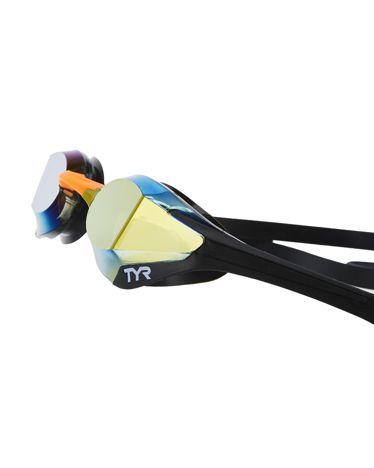 Tyr Adult Tracer-X – Racing Swim Eyewear Gold/Orange Lgtrxel