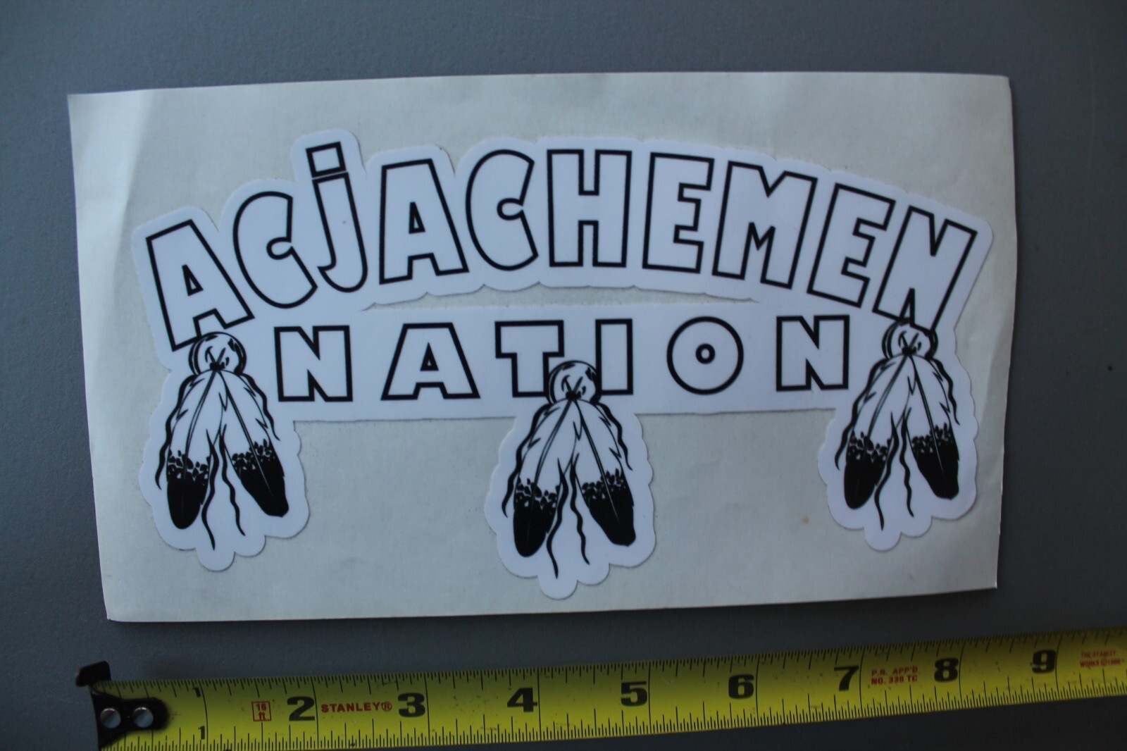 Acjachemen Nation Native American Indian Feather OG V69C Vintage Surfing STICKER