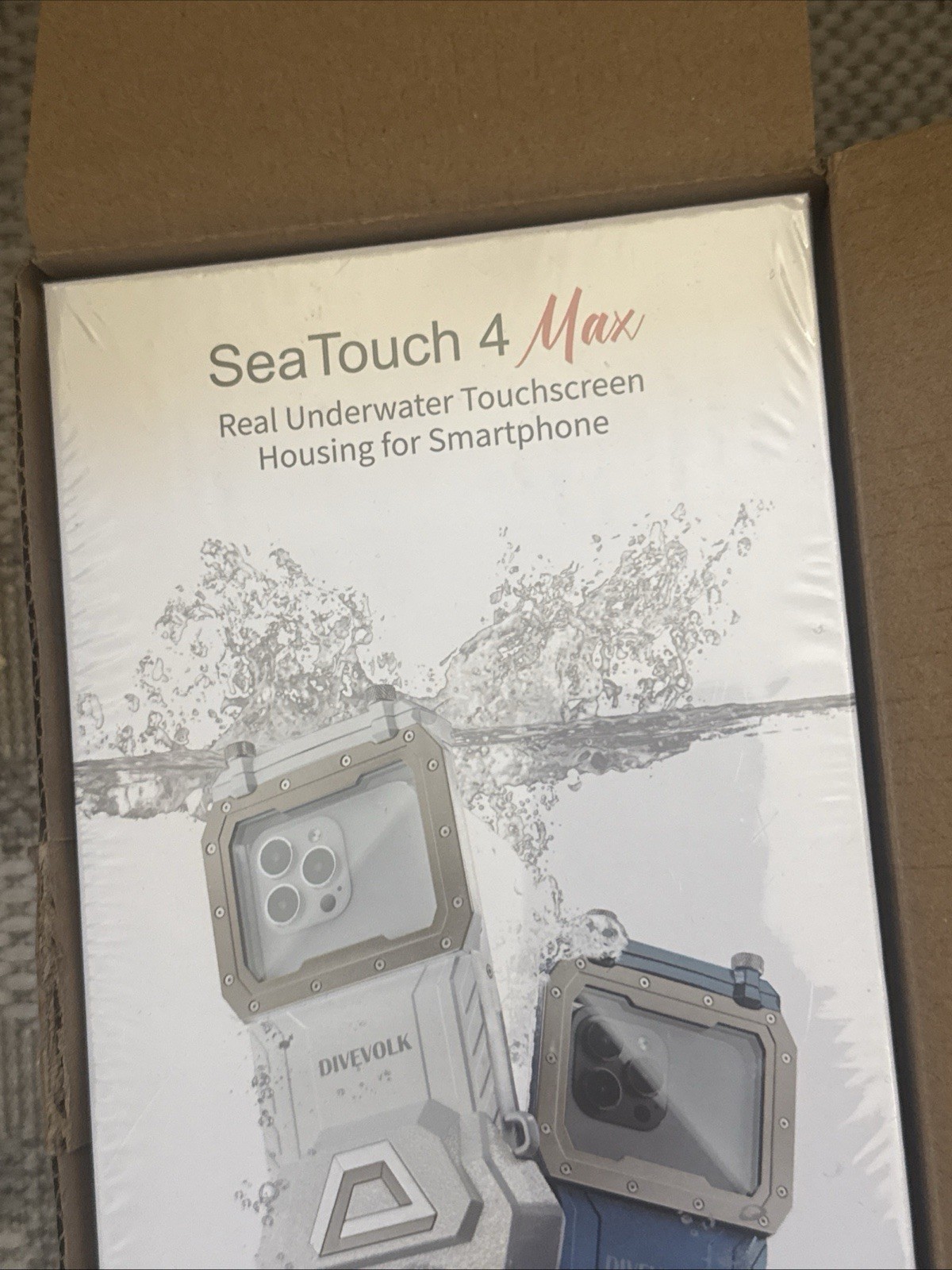 DIVEVOLK SeaTouch 4 Max Underwater Smartphone Housing – iPhone 12/13/14/15/16