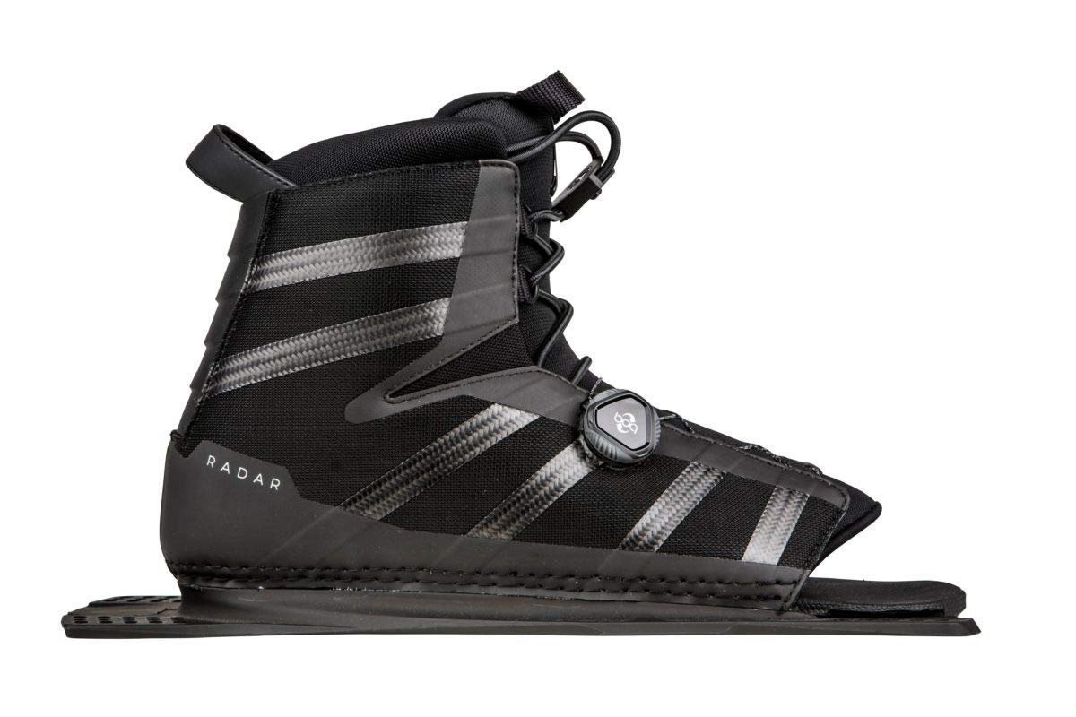 Radar Waterski Vector BOA Boot – Carbon/Black – Front Feather Frame