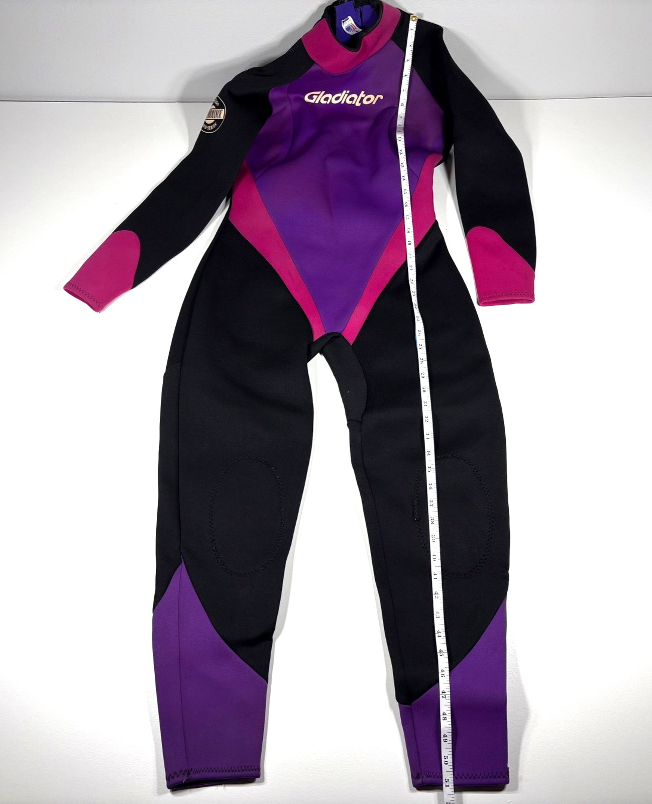 Gladiator Wet Suit Women 14 Purple Black Pink Full Body Surf Dive Swim Gear