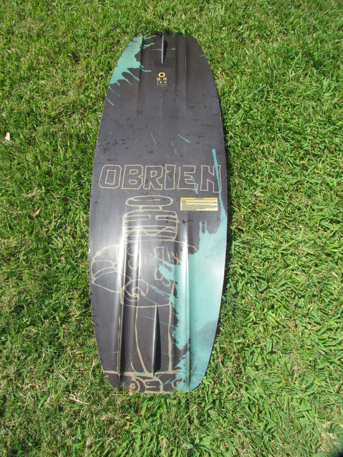O’Brien Wakeboards Oasis 132 Wakeboard Only with Team Calabria Sticker Read