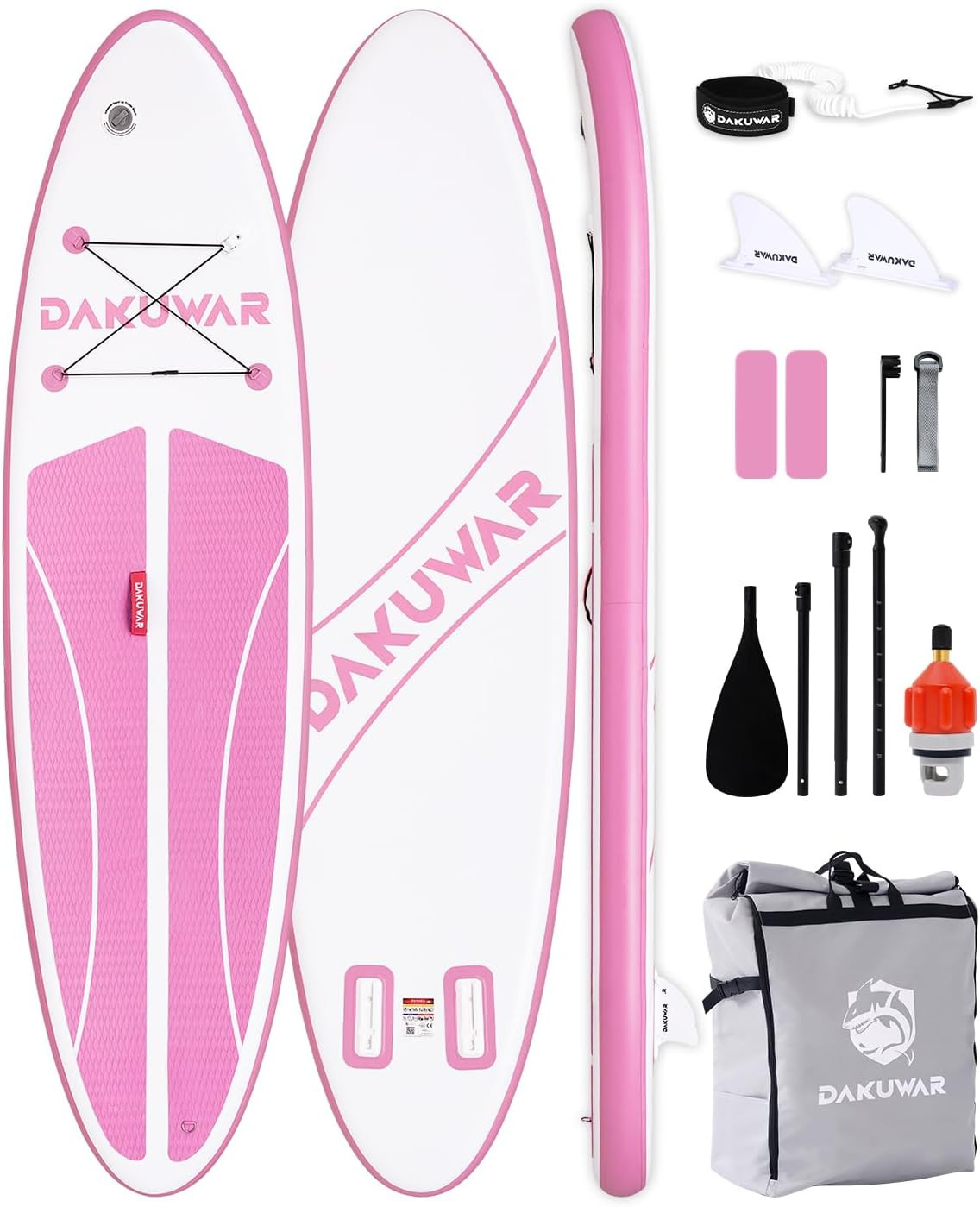 10’6″ Inflatable Paddle Board 10′ Folding Ultra-Light Stand up Paddle Board