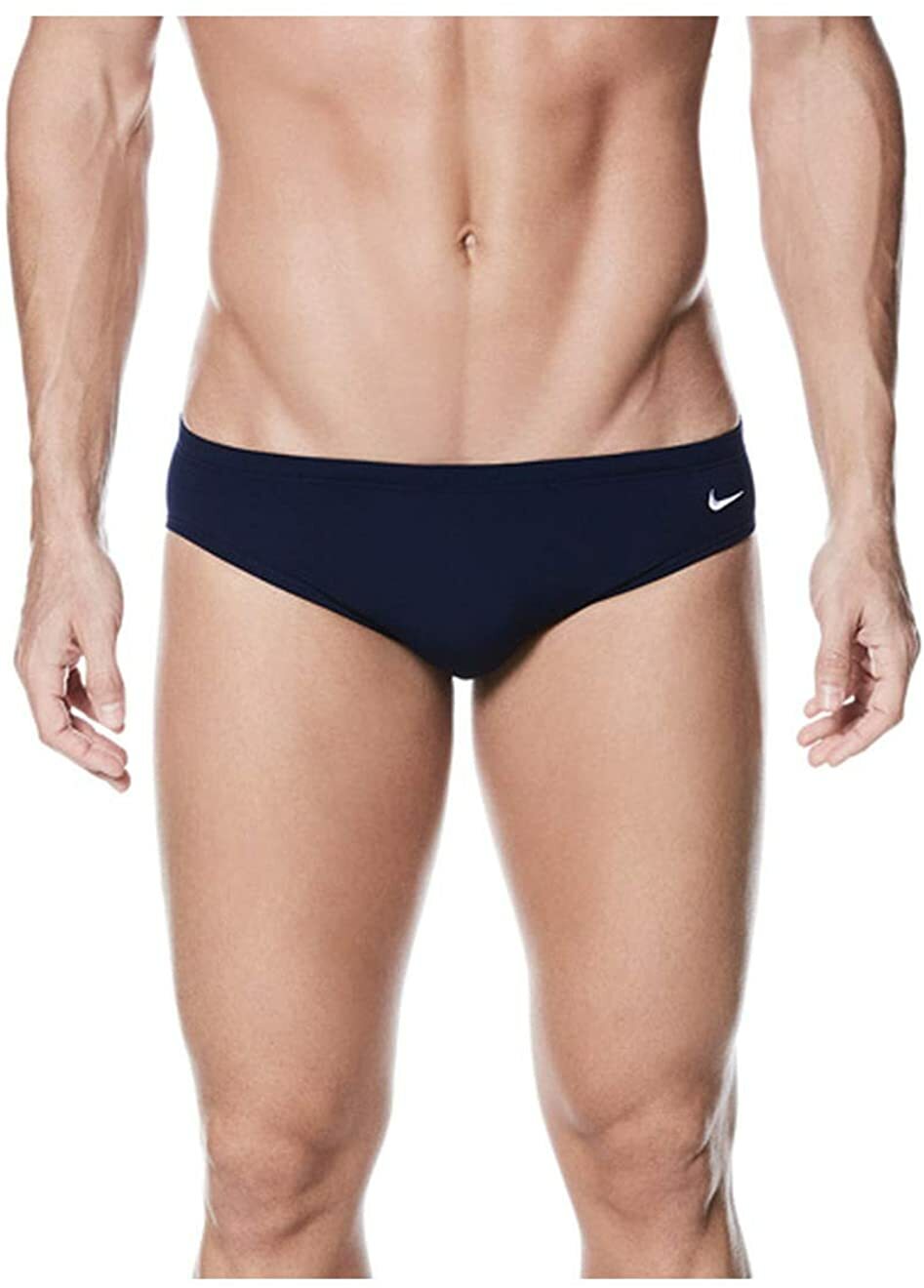 NWT Nike Swim Men’s Poly Core Solid Brief Black Size 30