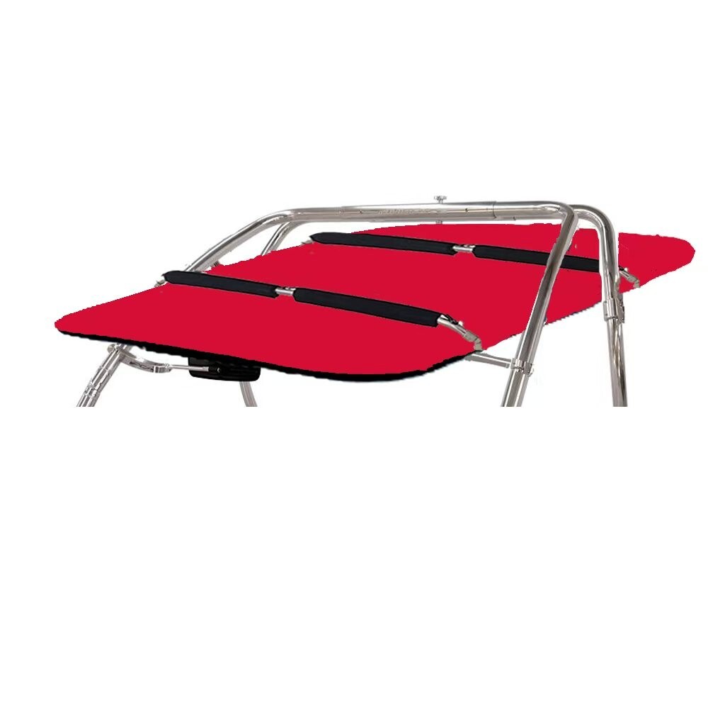 INDY Liquid Flat Wakeboard Tower Bimini 1350V Red Canopy W/ 1 Pair Bimini Rack