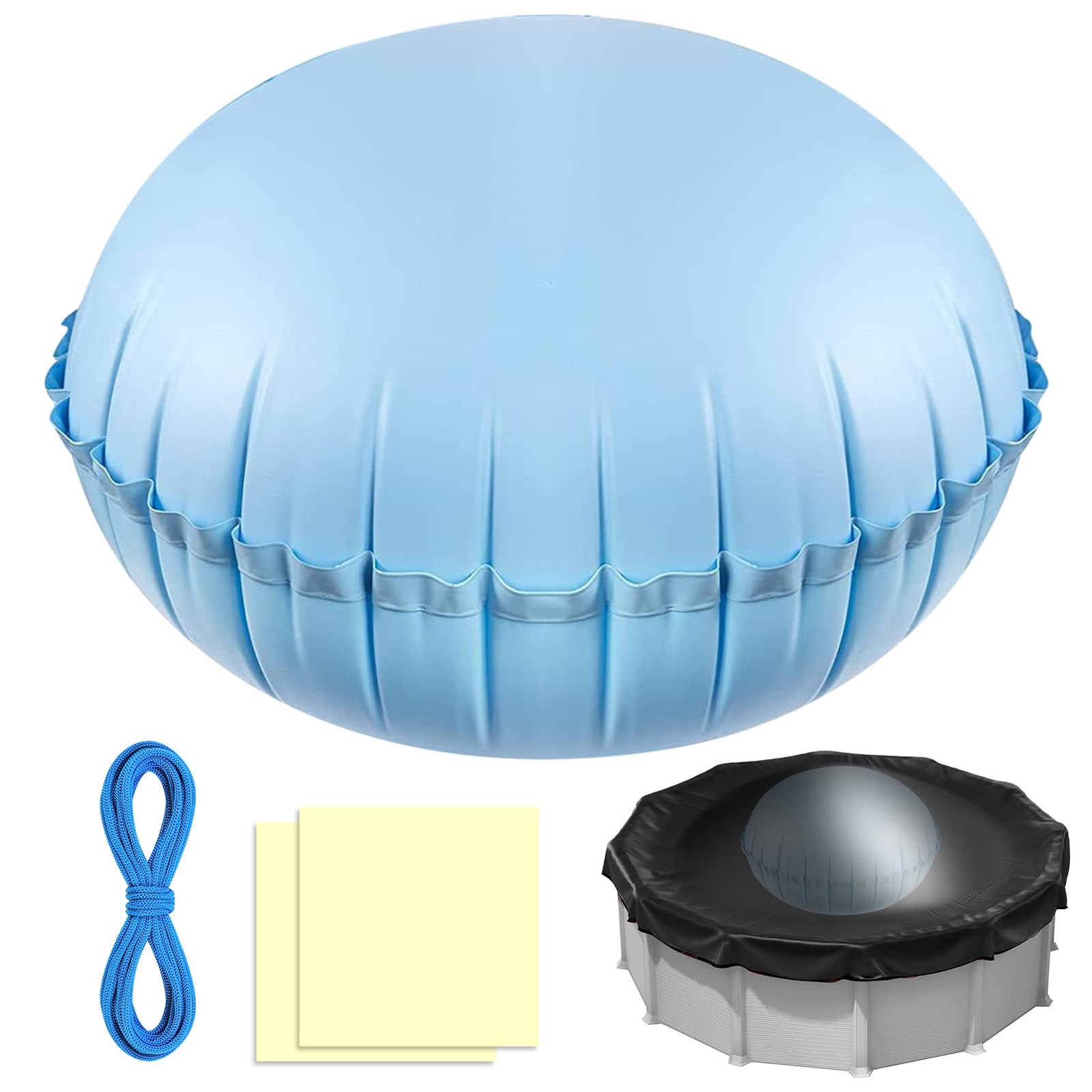 5ft Pool Pillows for Above Ground Pools, Heavy Duty Swimming Pool Air Pillow …