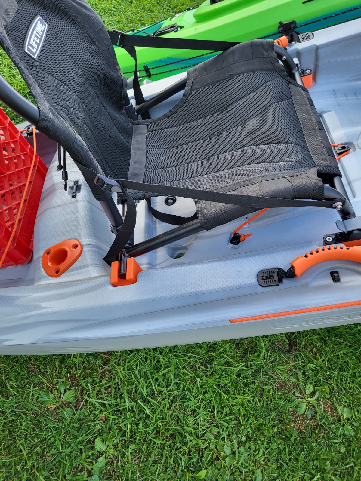 Heavy Duty Seat Riser for Lifetime Tamarack Pro Kayak & Other Lifetime Kayaks!