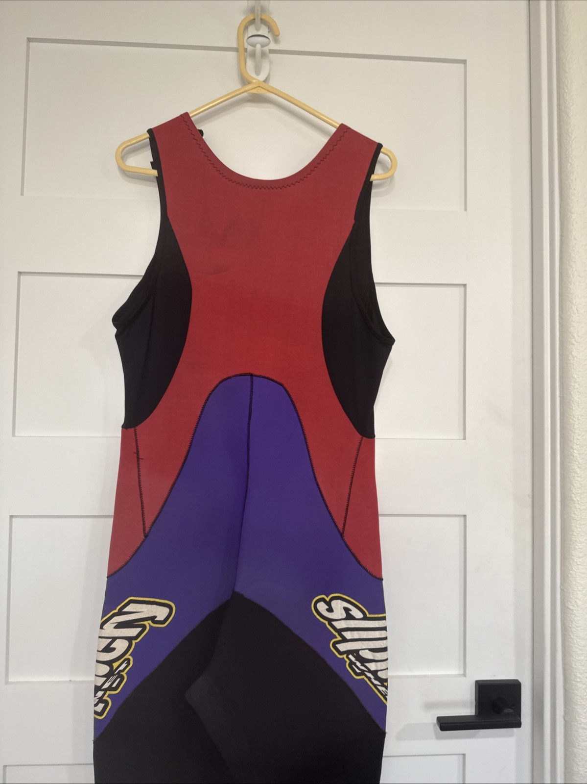 Vintage Slippery When Wet Wetsuit Dominator Titanium Size XL W Heater Top