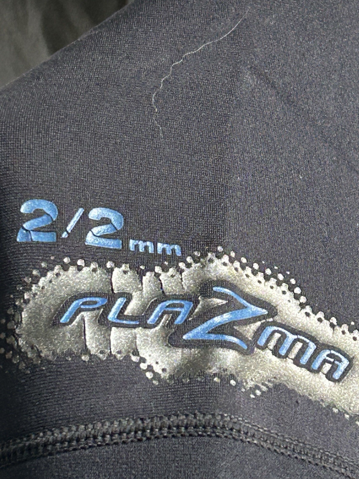 Bare Plazma Shorty Wetsuit Men’s XL 2/2 mm Black Silver Powerstretch Surf