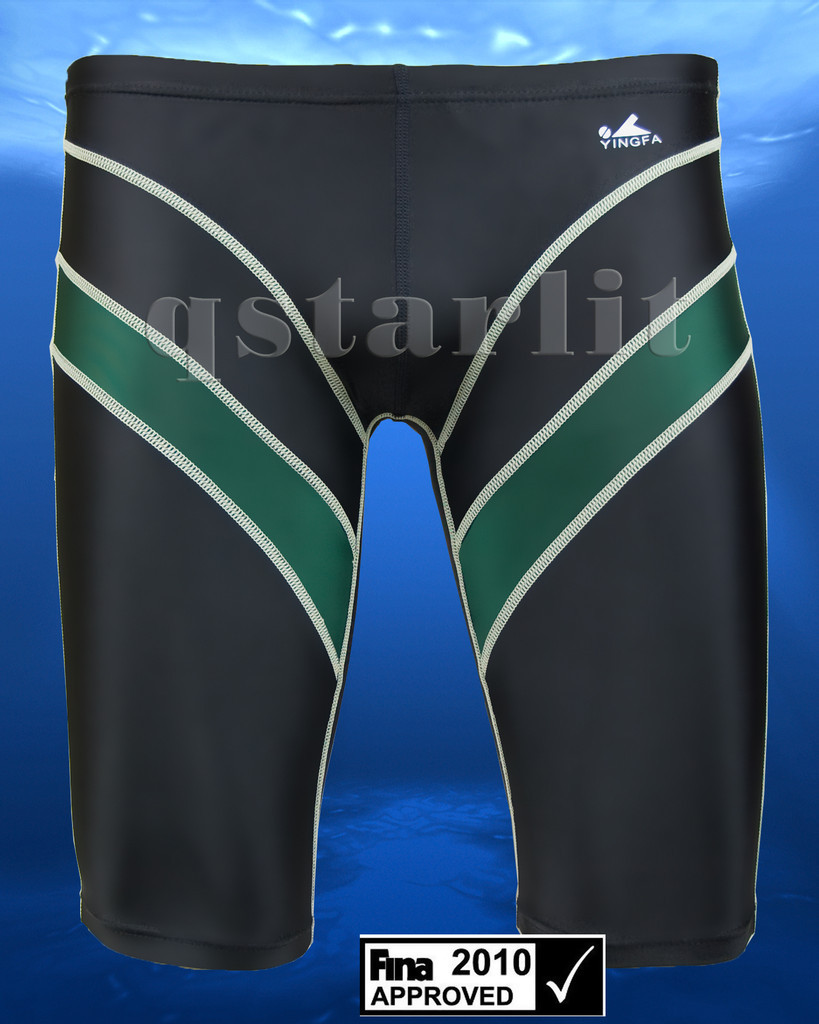 FINA APPROVE MEN COMPETITION SWIM SPLICED JAMMER XL 32
