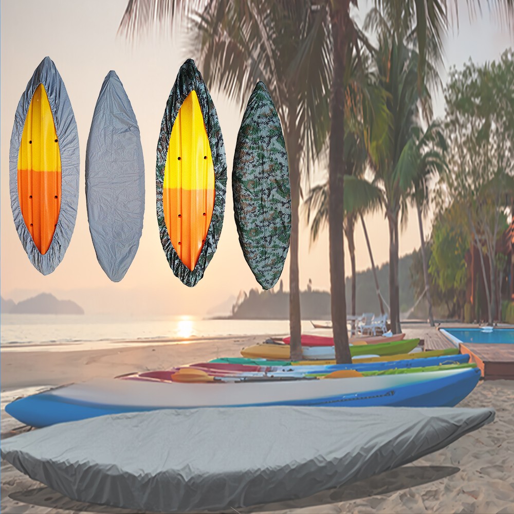 Heavy Duty Kayak Cover Waterproof Ultra Strong Canoe Storage Dust Cover