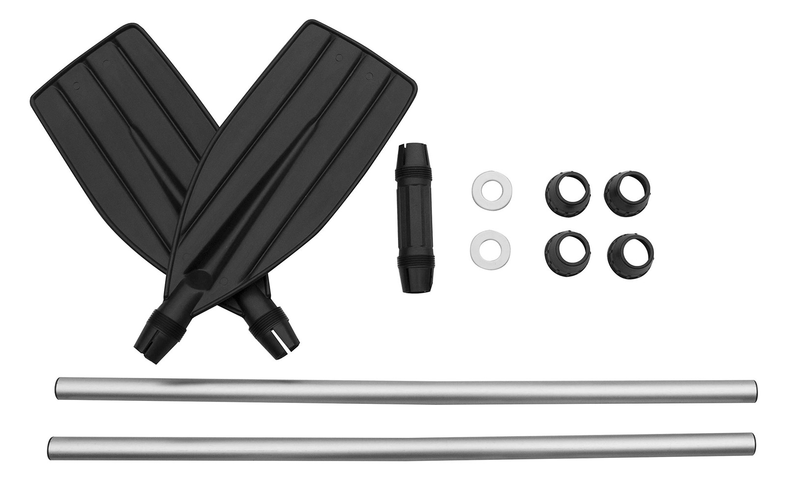 ESP 220cm 2-Piece Kayak Paddle – Aluminum and Polypropylene – Colapsable – Si…