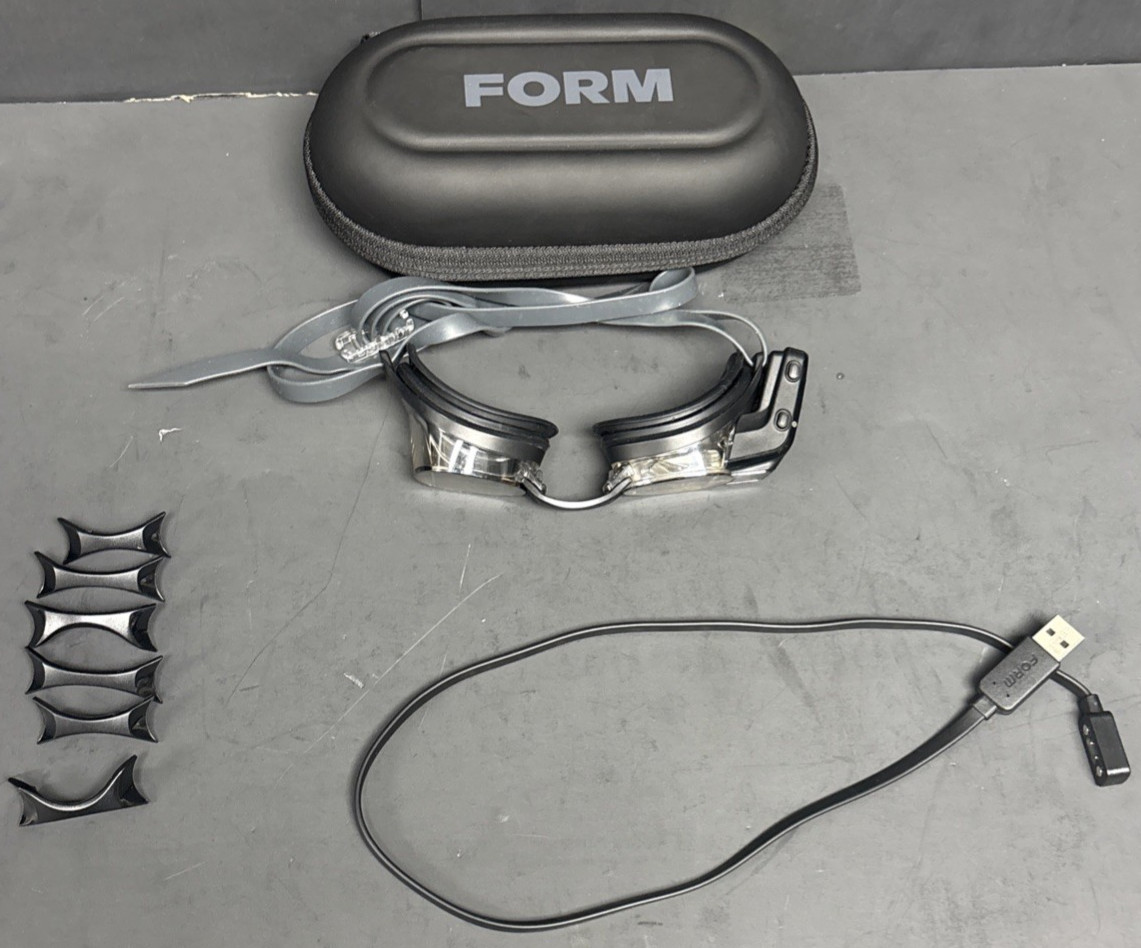 Form Smart Swim 2 Sports & Outdoors Goggles Black FSG300-SG-BK