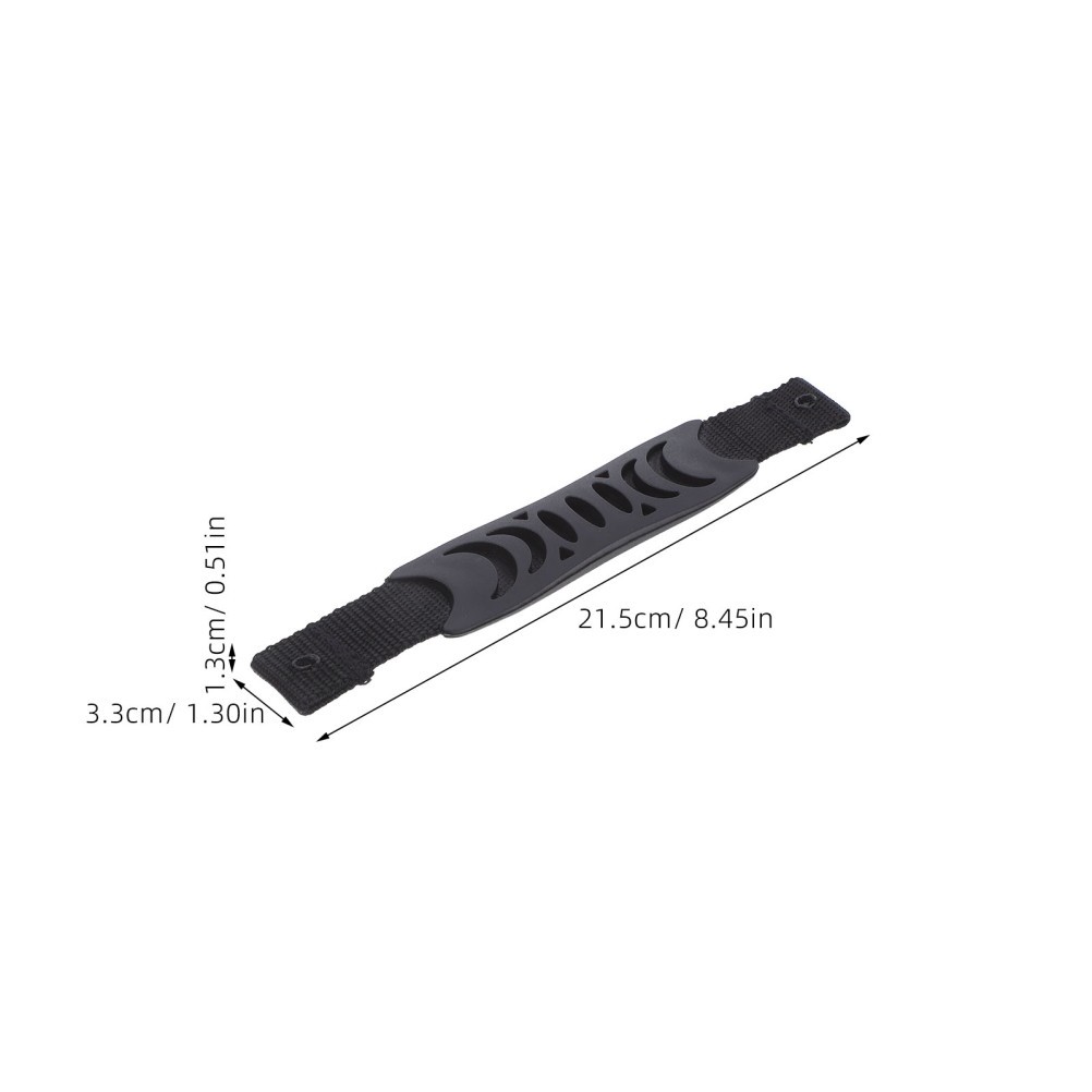 2Pcs Reusable PVC Kayak Handle Straps Ergonomic Grip Durable Boat Accessories
