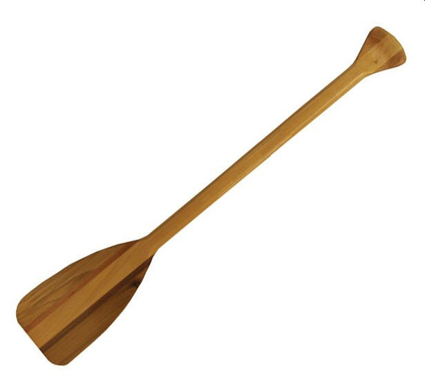 Attwood 11761-1 4 ft Feather Brand Wood Paddle Varnished