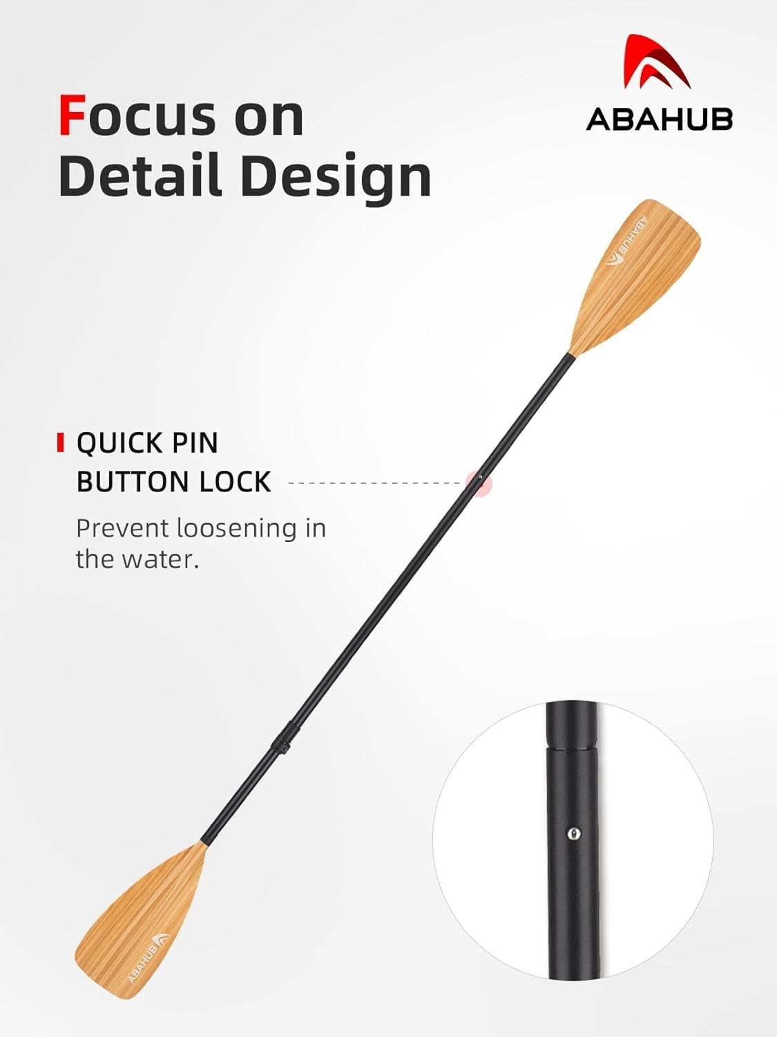 Versatile 3-Piece SUP Paddle: Adjustable Carbon Fiber Kayak Paddle, 68”-84”