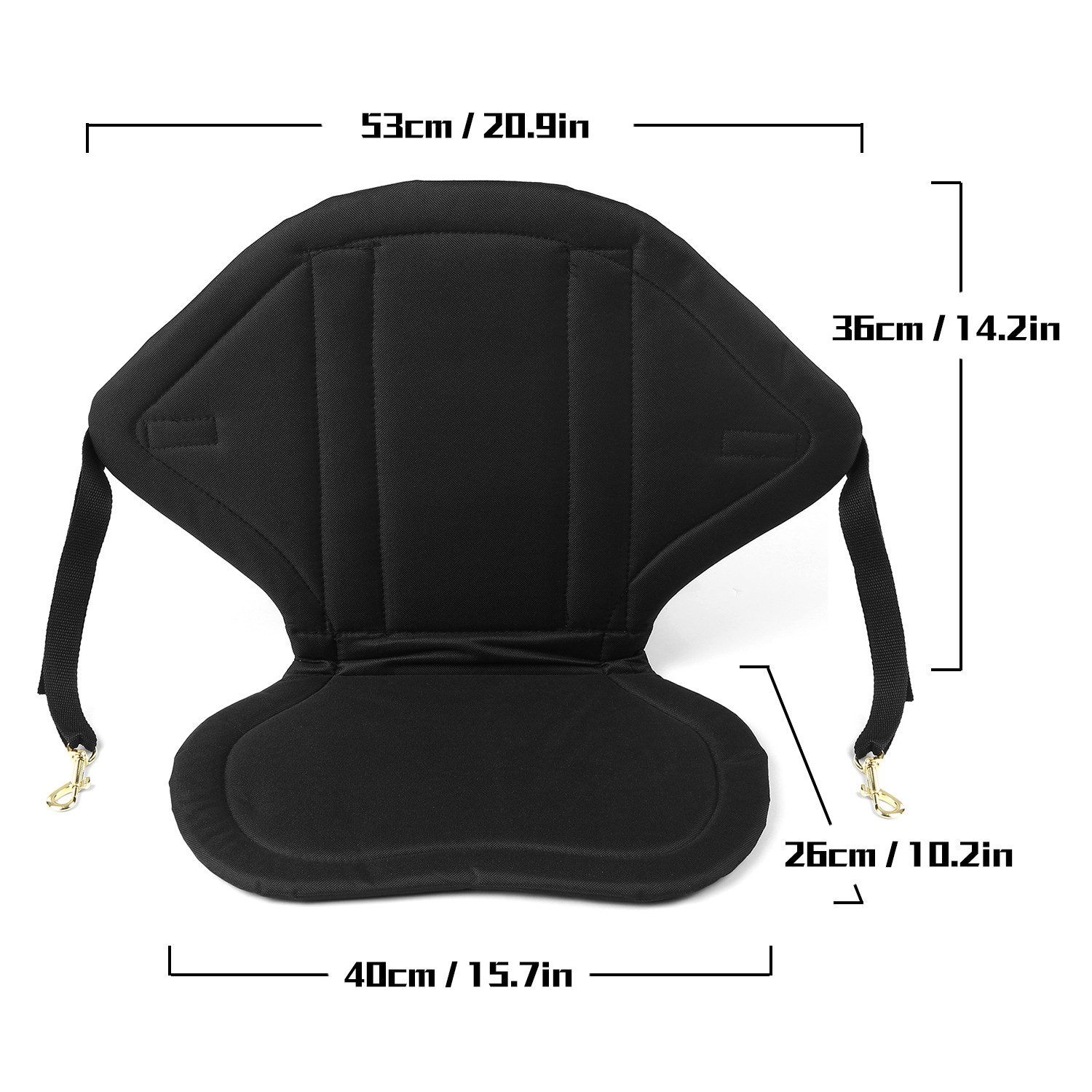 Water Repellent Children Kayak Seat With Back Support Kids High Back Canoe QZCX