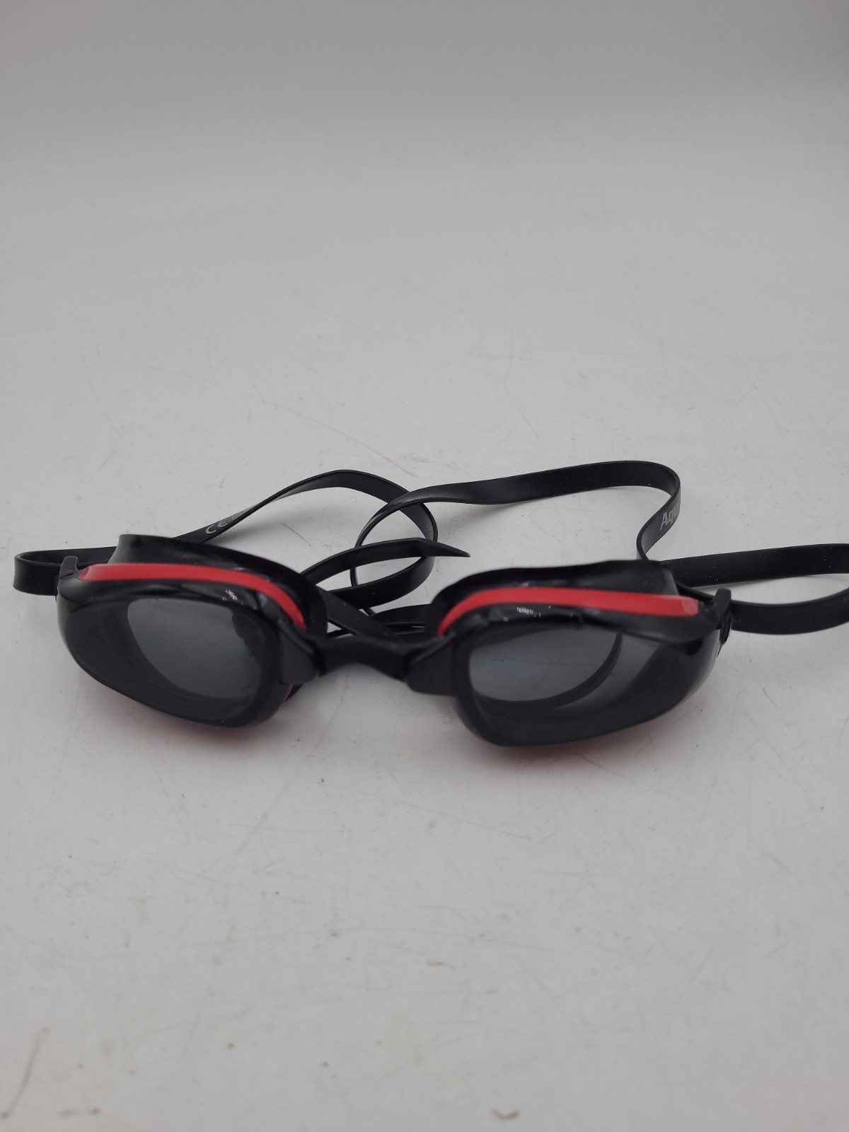 AQUA SPHERE MICHEAL PHELPS K180 SWIM GOGGLE ADULT BLACK/SILVER SMOKE LENSES