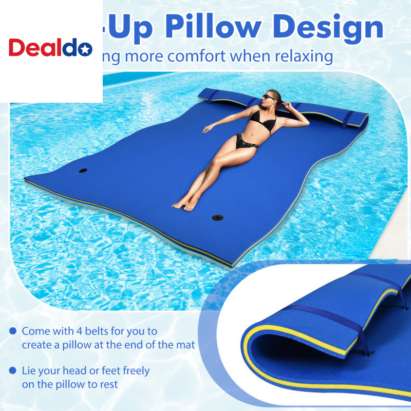 9 X 6 Feet 3 Layer Foam Water Pad