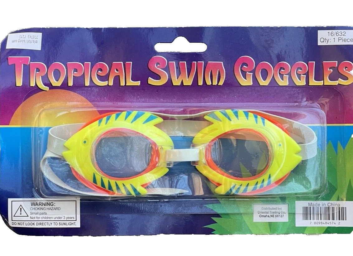 New!! Swim Goggles For Kids – 4 Styles To Choose: Dolphin, Crab, Whale, Fish