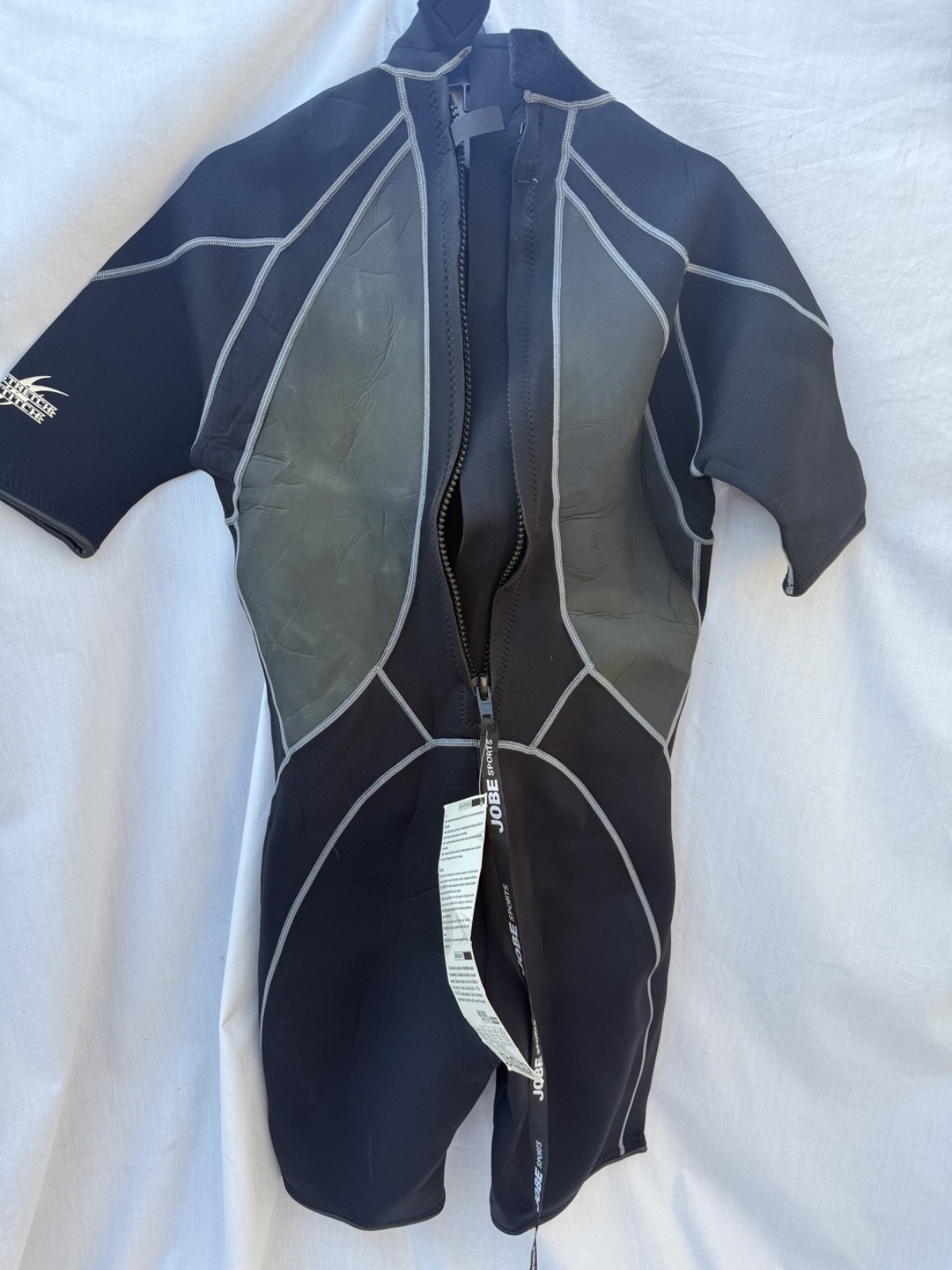 Jobe Mens Size XXL Shorty Wetsuit Power Stretch Flat Stitch