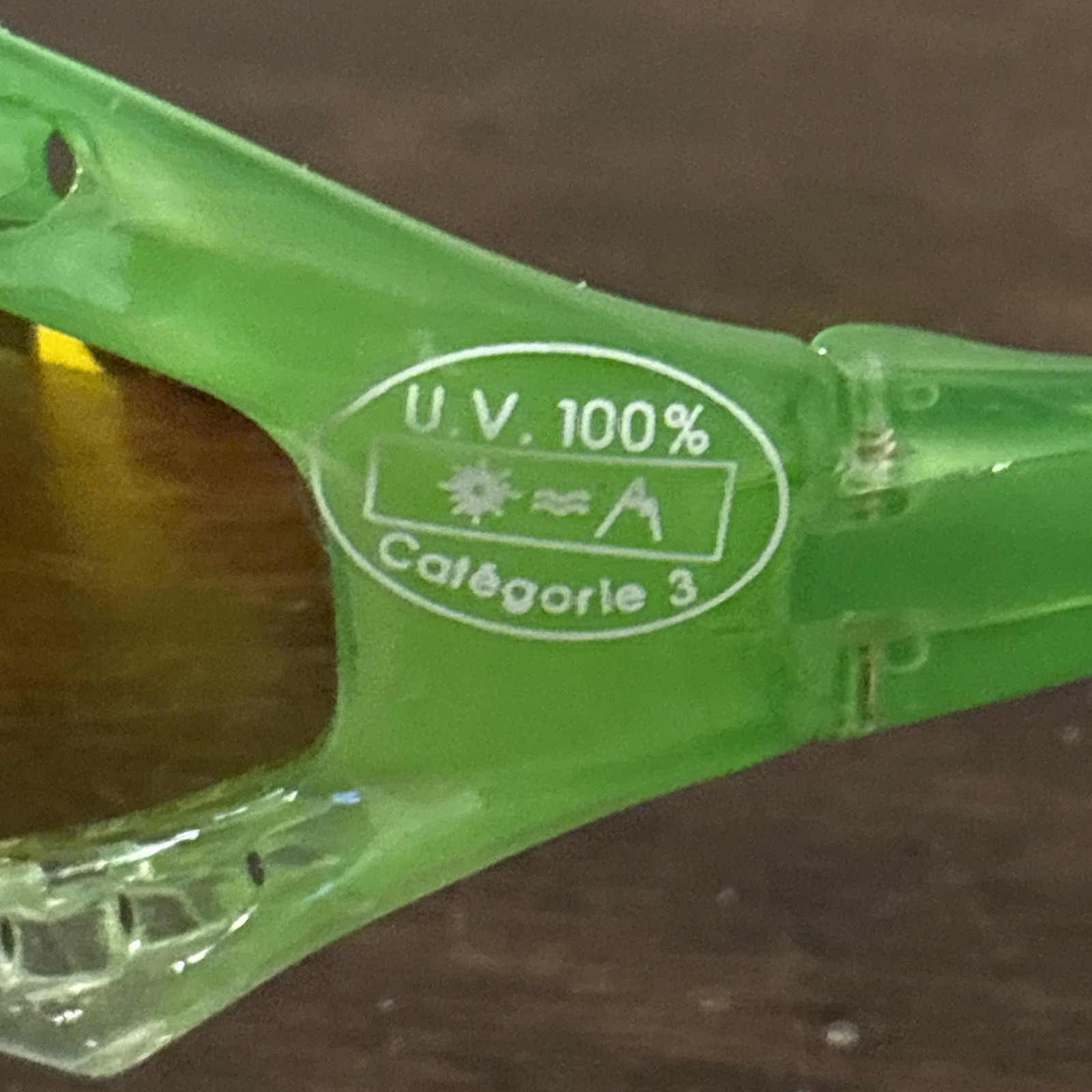 Pro Goggles Green Fade Frame/Revo Lens Sunglasses PWC Jetski With Case