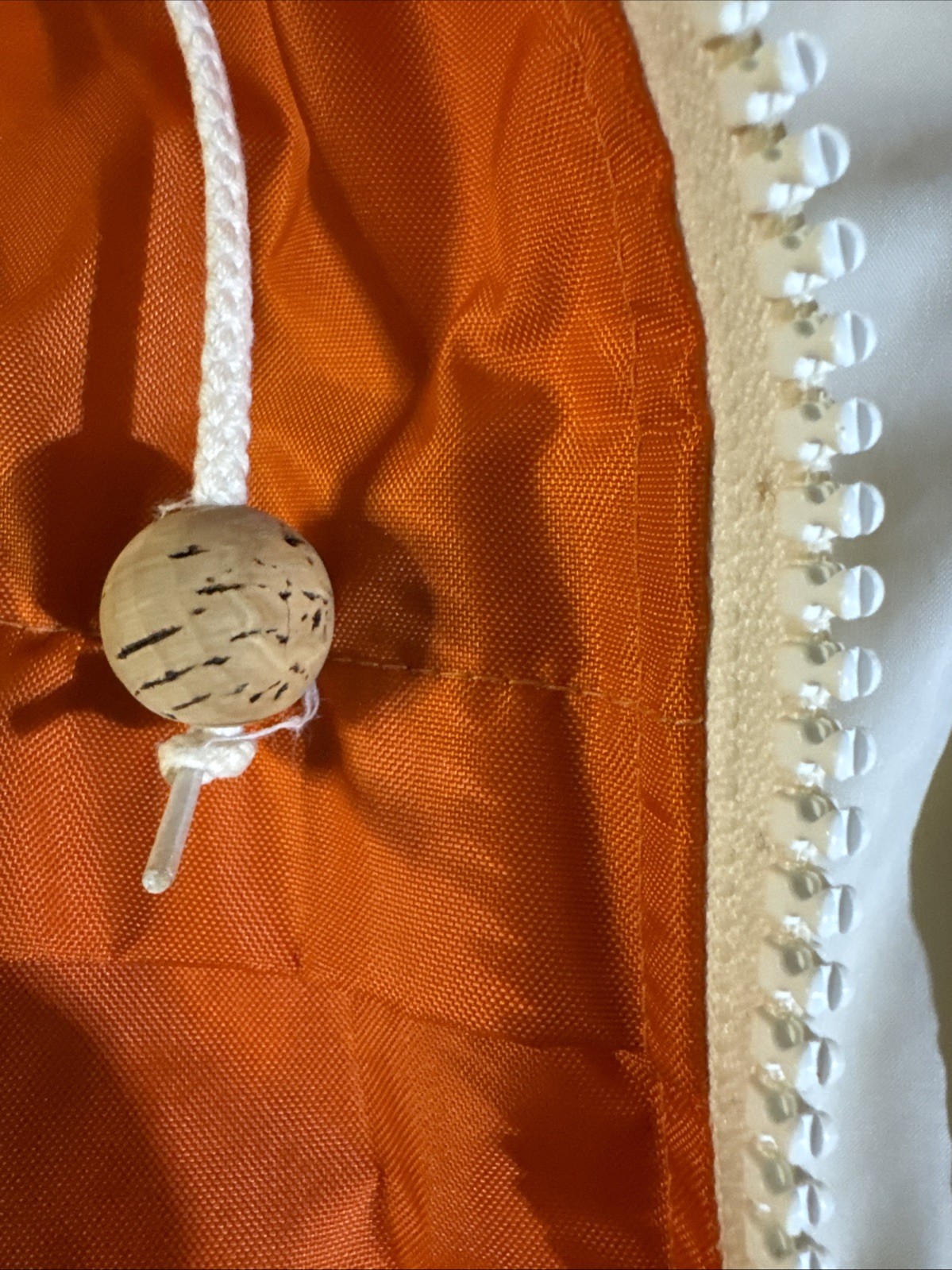 Vintage Commodore California Flotation Jacket Fits L-XL Orange Sailing Boating