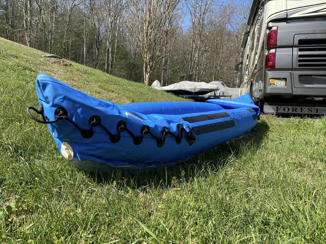 Clear Transparent 2 Person 11ft. Lake River Heavy Duty Kayak Canoe