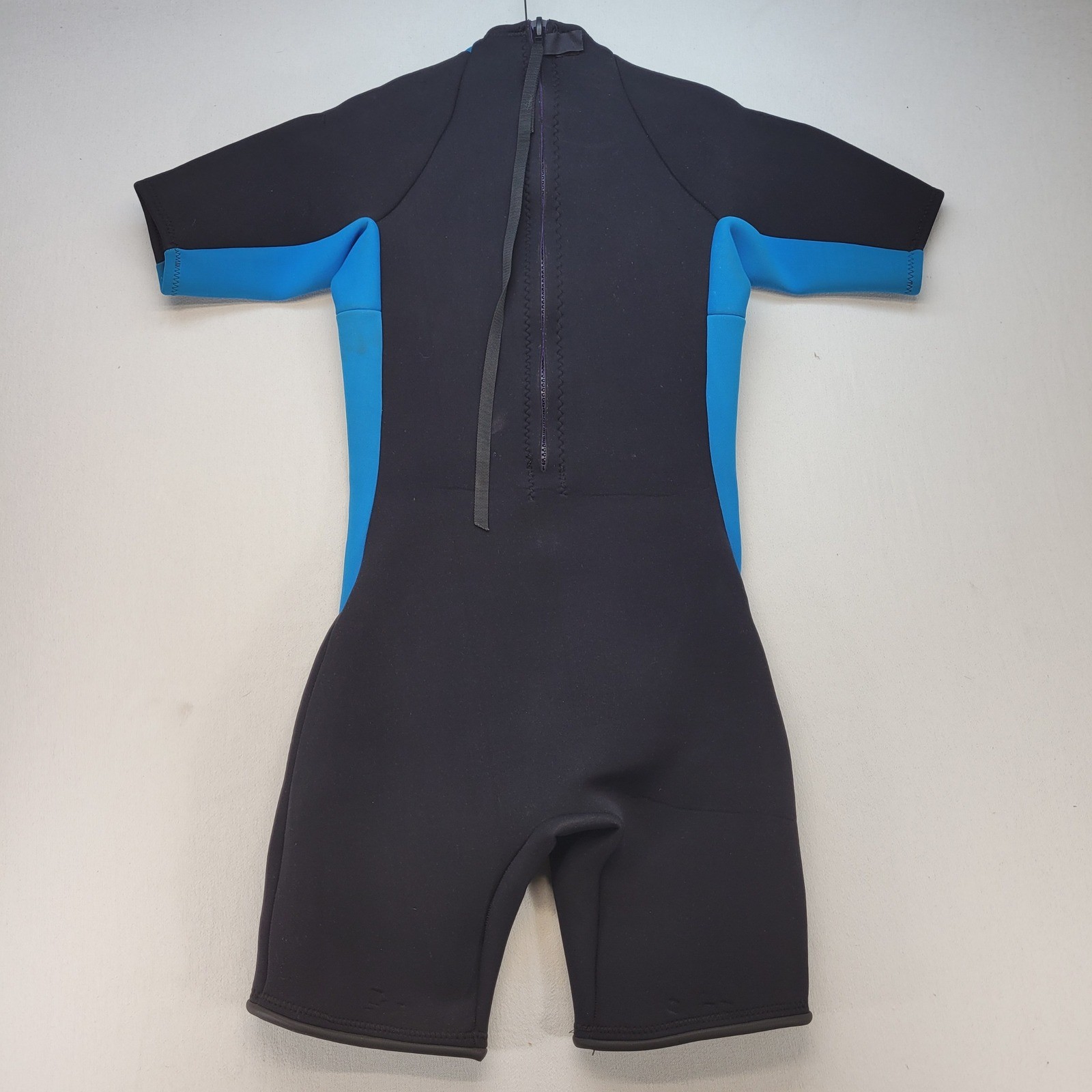 Gladiator Wetsuit Adult Large Blue Black Shorty Spring Suit Neoprene USA Made