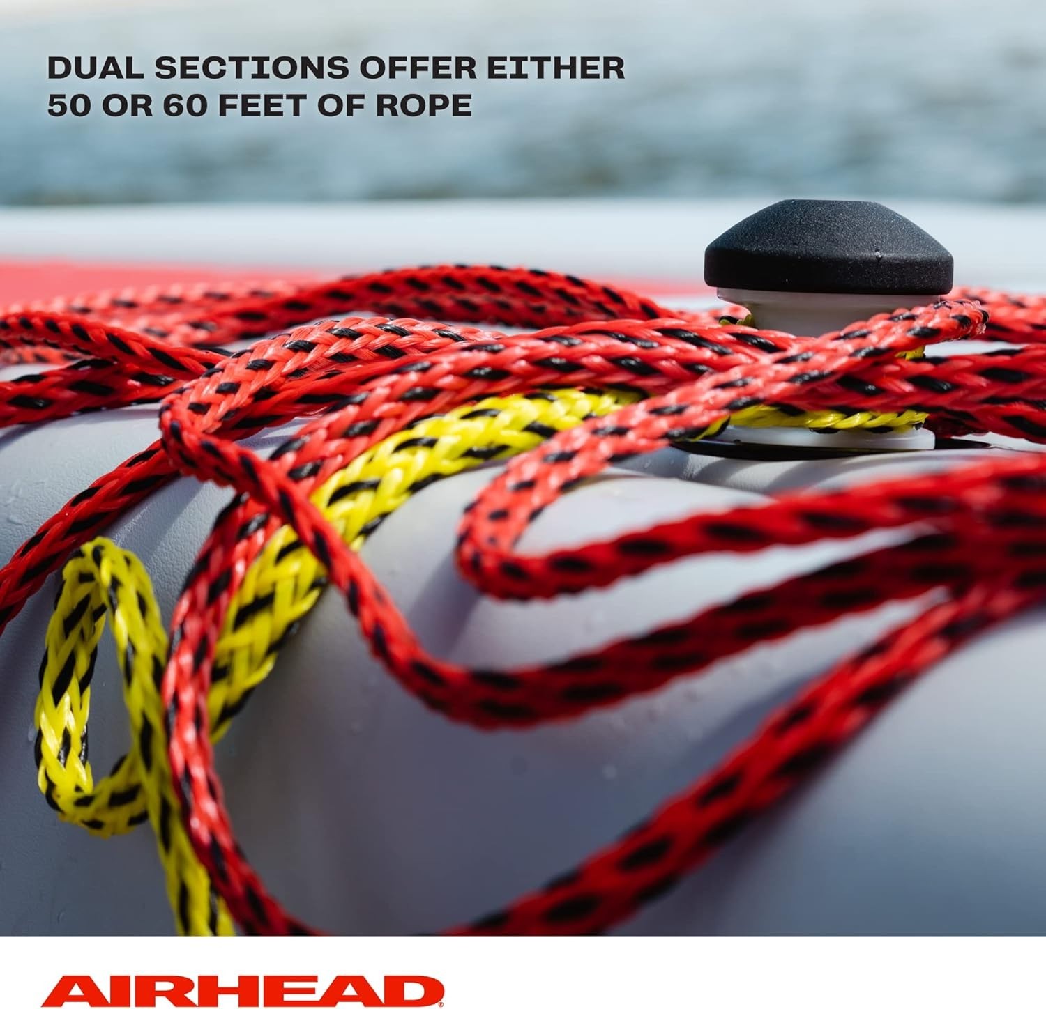 Multi-Section Boat Towline, UV Resistant Polypropylene