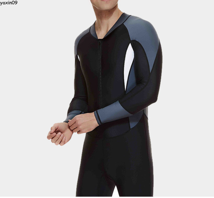Men Dive Skins Suit Full Body Swim Swimsuit Long Sleeve Diving suit Water Sports