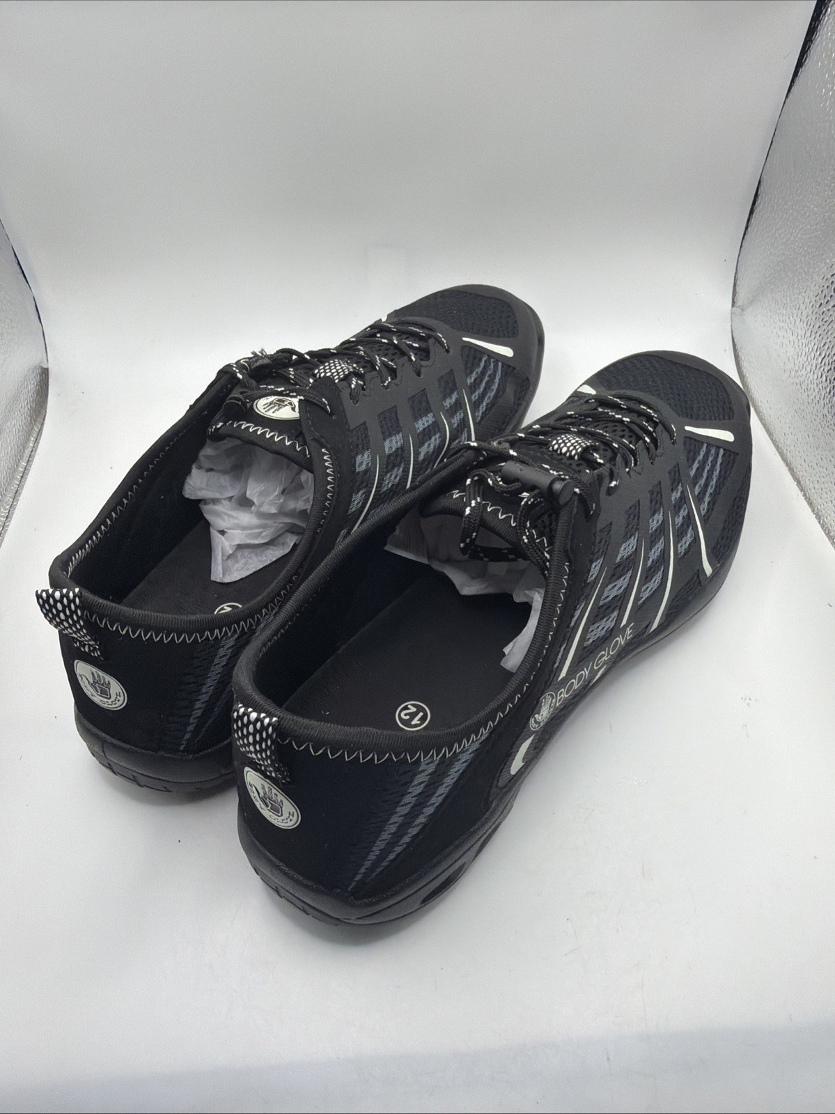 Body Glove Men’s Dynamo Rapid 2.0 Water Shoes Black/Gray Size 12. New