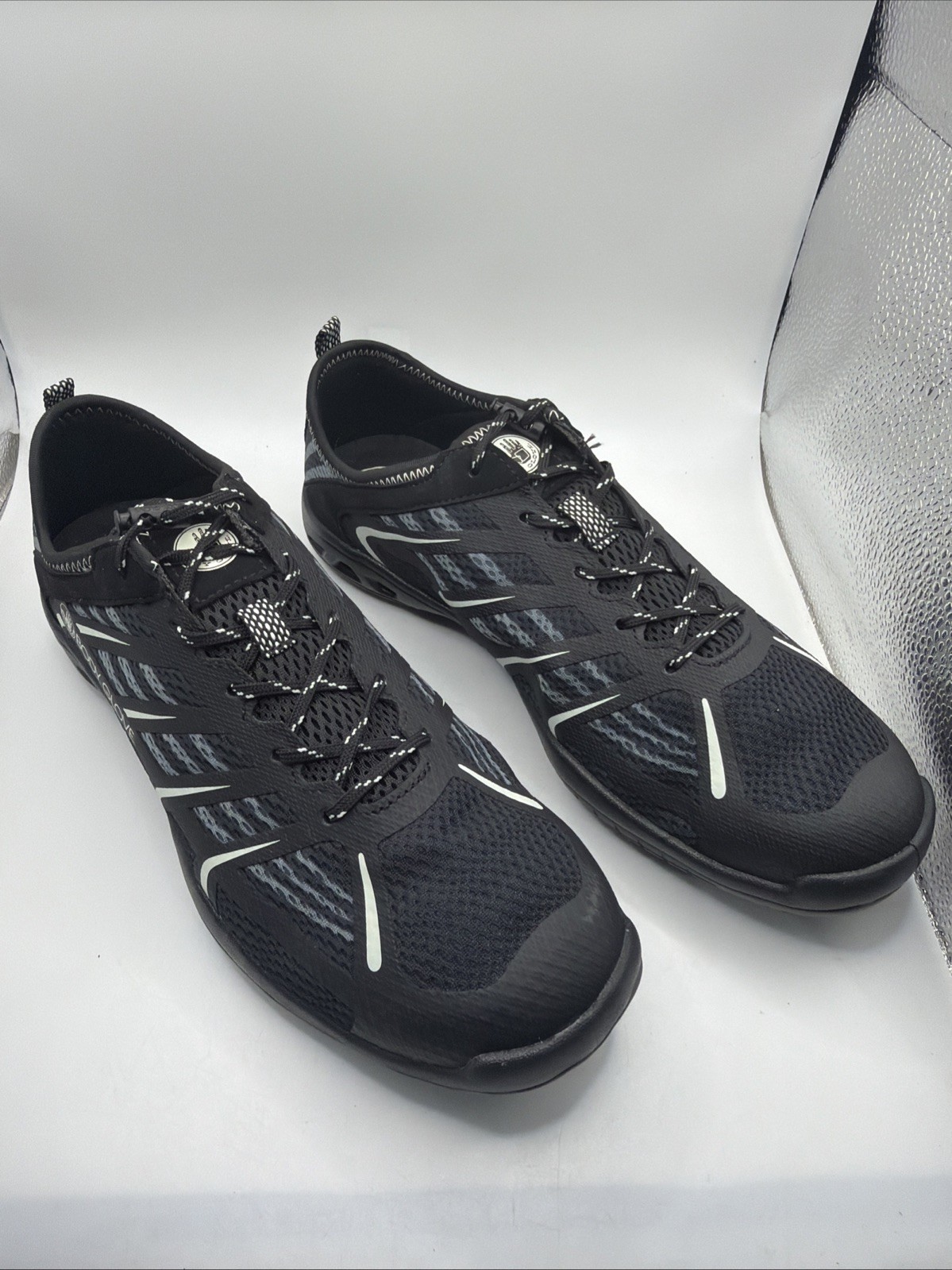 Body Glove Men’s Dynamo Rapid 2.0 Water Shoes Black/Gray Size 12. New