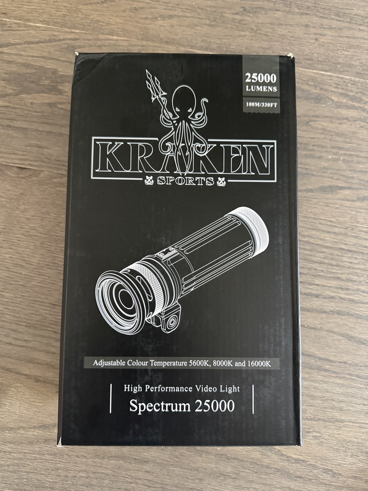 Kraken Sports high performance video light Spectrum 25000