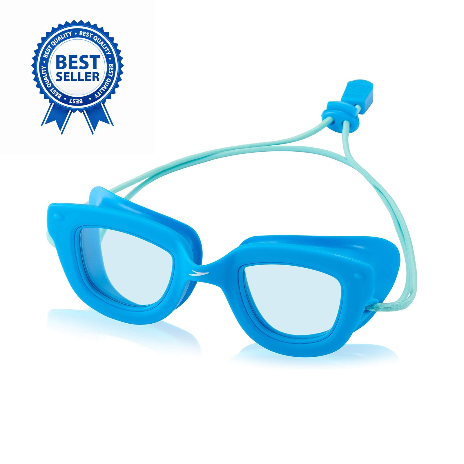Speedo Unisex-Child Swim Goggles Sunny G Ages 3-8 One Size, Blue