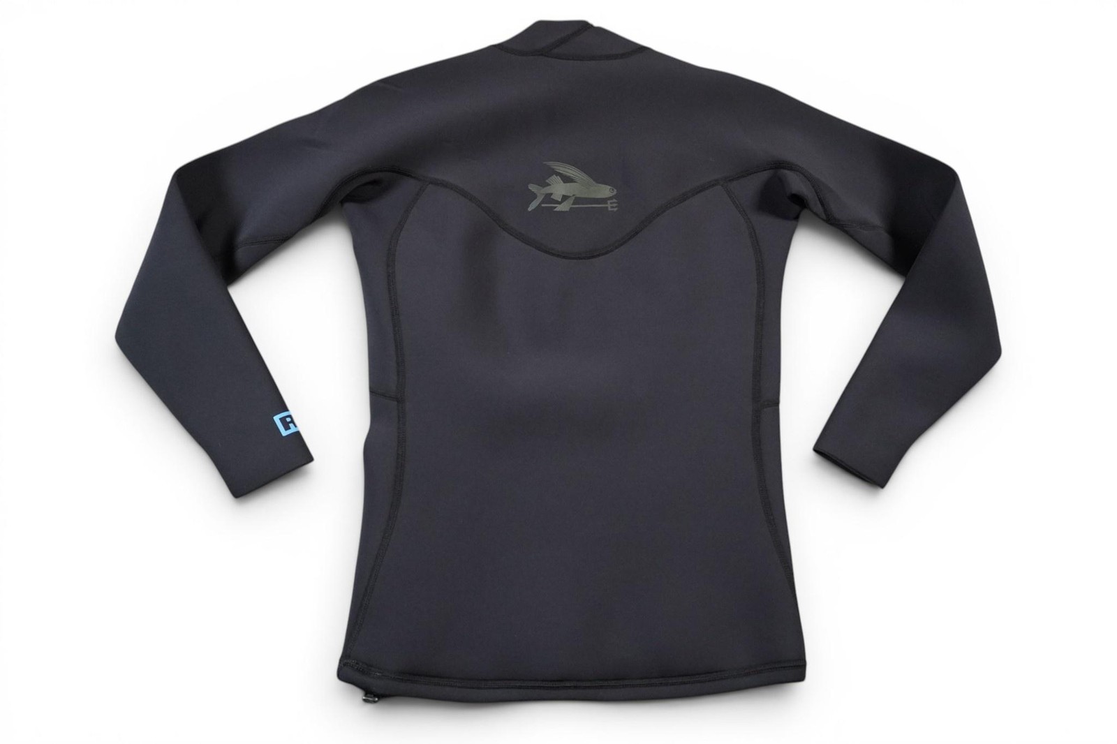 Patagonia R1 Long Sleeve Wetsuit Top Mens Black Neoprene Surf Flying Yulex Fish