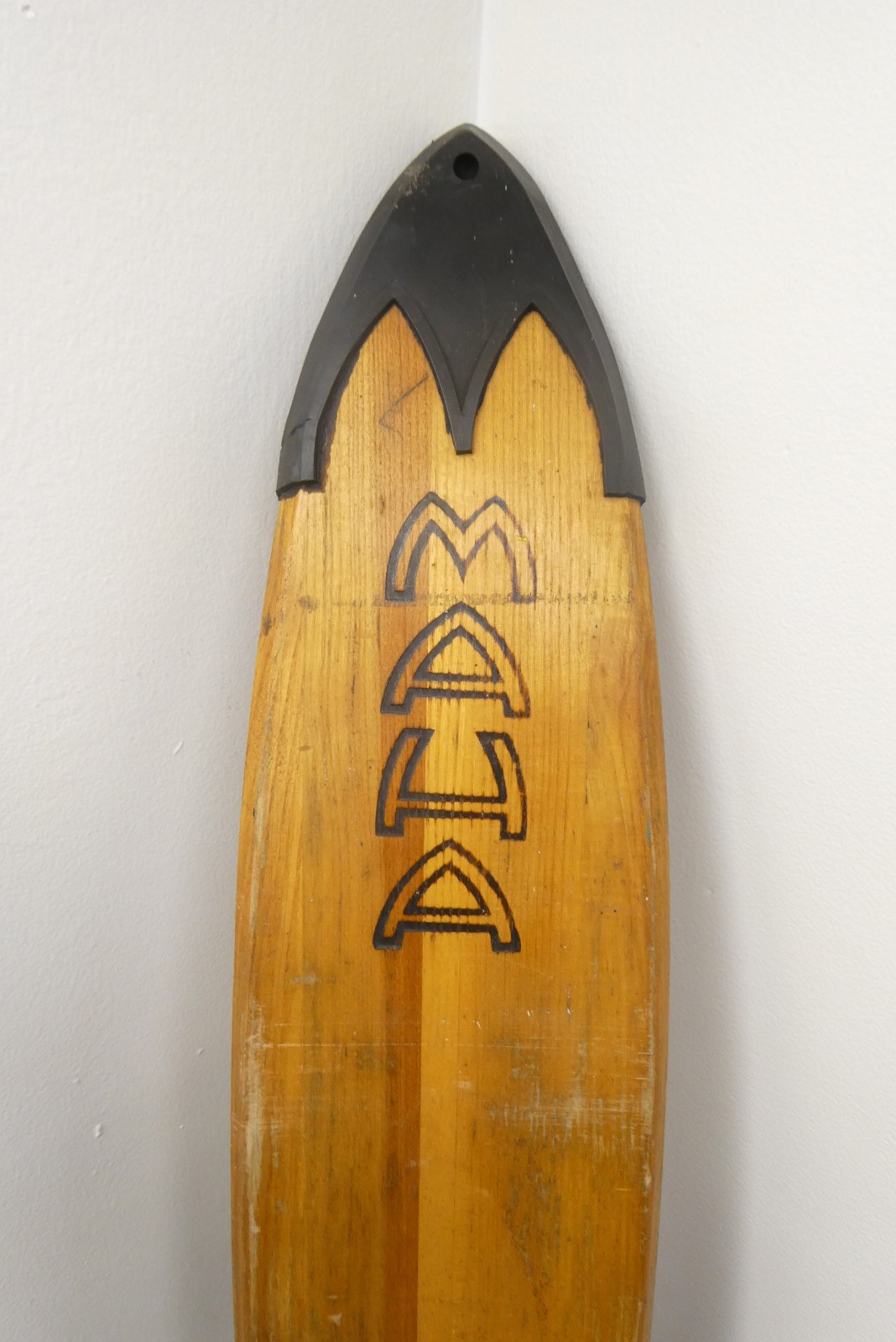 Maherajah Lapoint 66” MAHA Wood Wooden Single Water Ski Competition Slalom Used