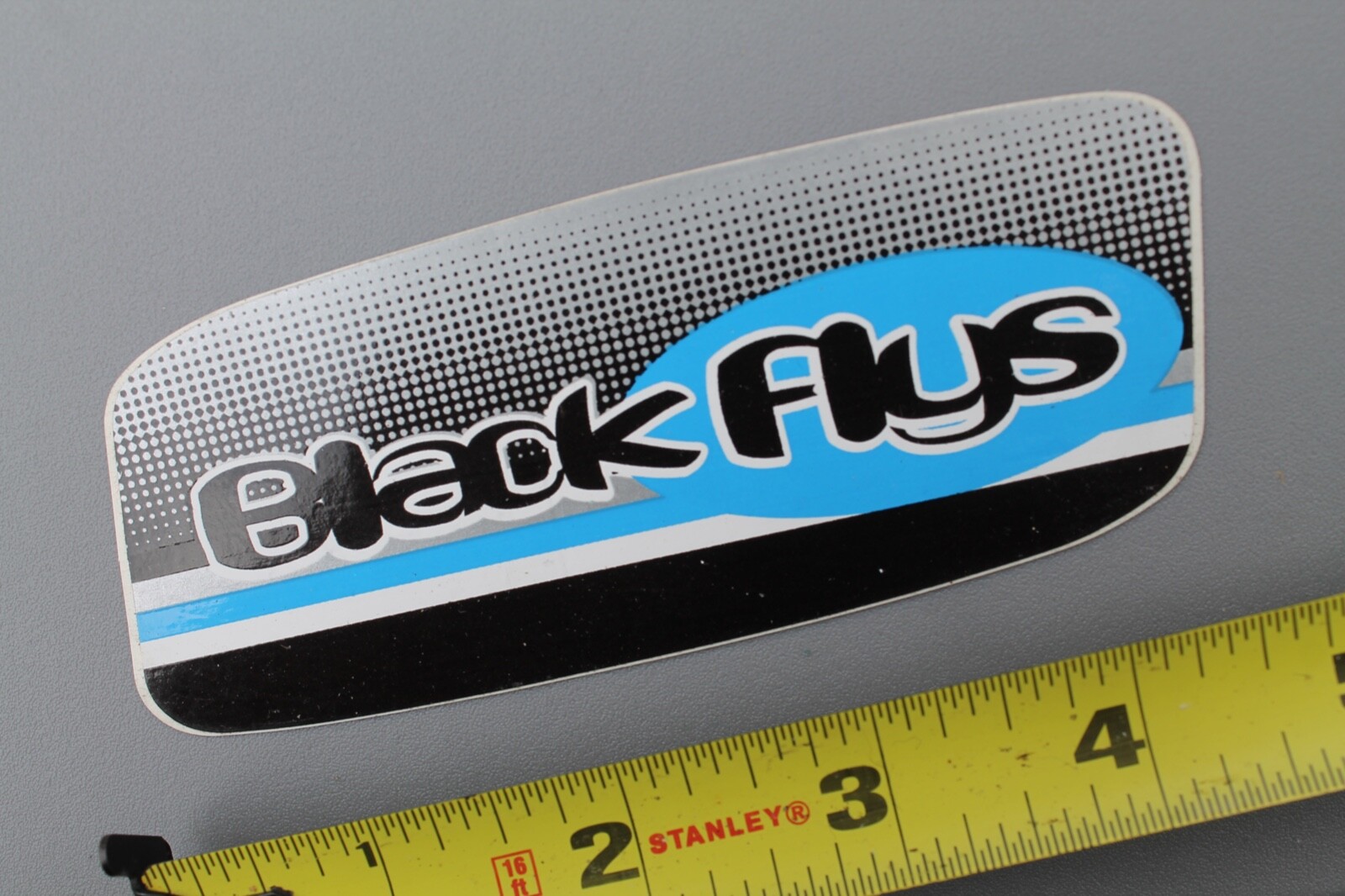 BLACK FLYS Black Blue White Insect Punk Rock Eyewear Vintage SUNGLASSES STICKER