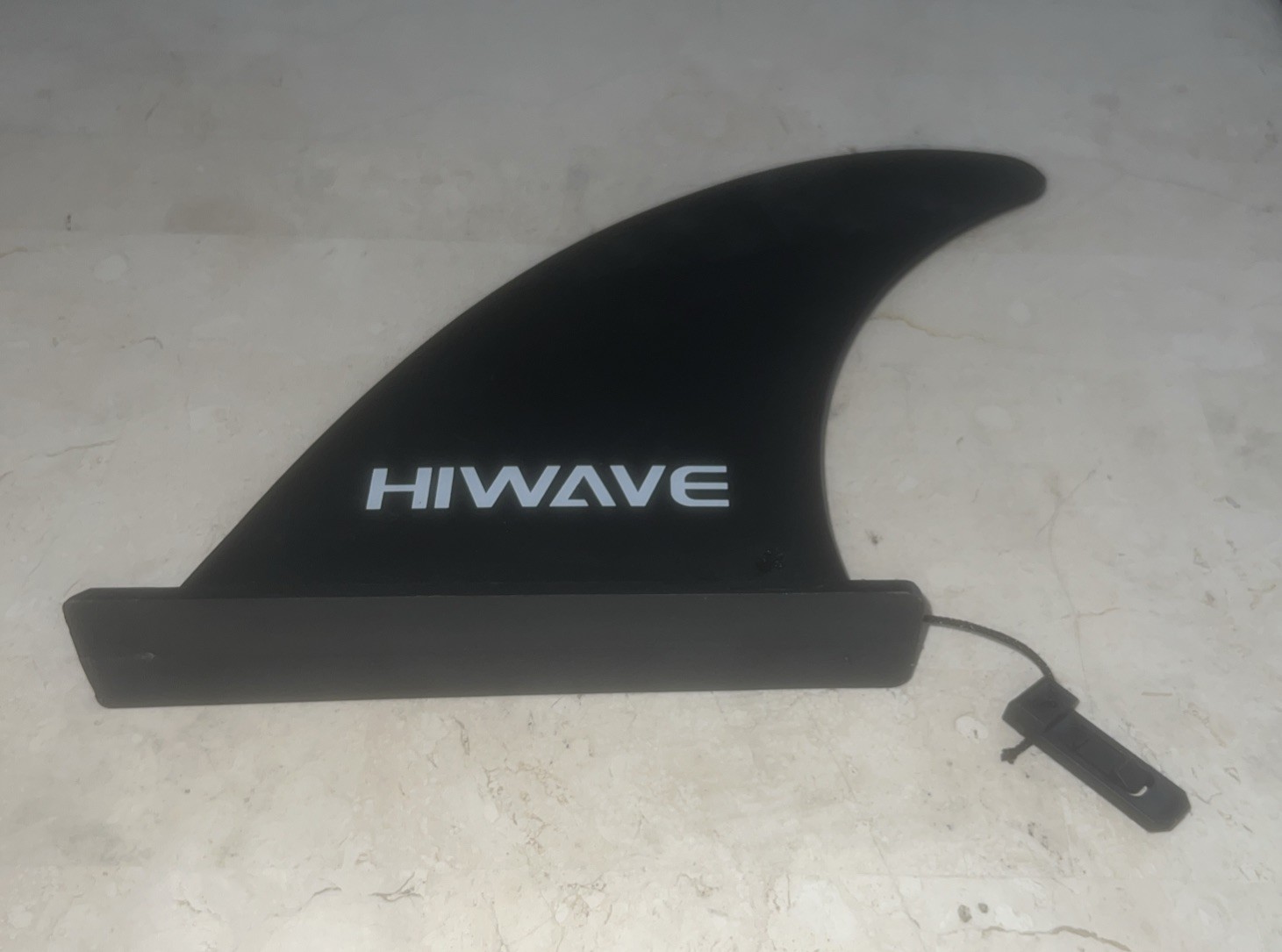 Hiwave replacement fin flat center skeg for paddle board sup fin slide in