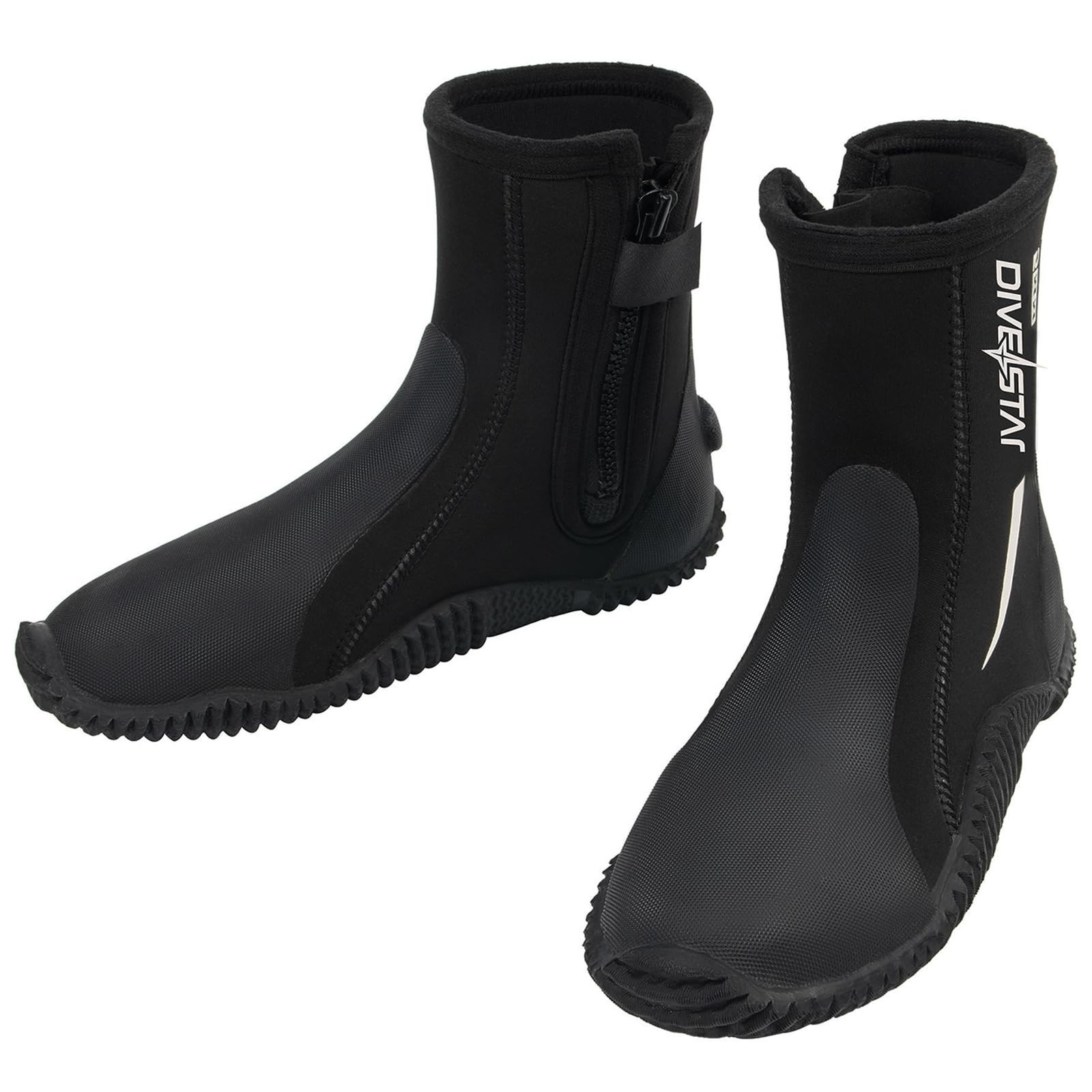 Skyone Neoprene Dive Boots, Men Women, 5MM Wetsuit Surf Booties, Diving Boots…