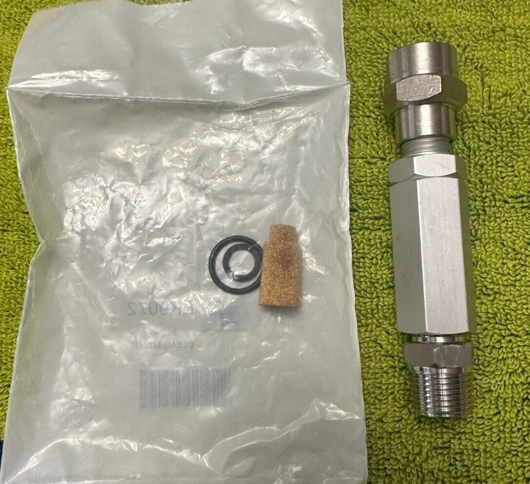 Hookah Diving in-line Filter kit Fits Brownies female 3/8 threaded hoses.