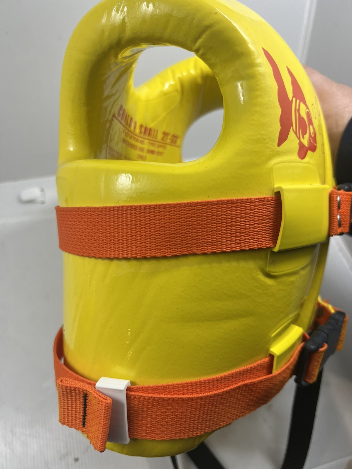 Texas Recreation Super Soft Vinyl-Coated X Small Child’s Life Jacket – Yellow