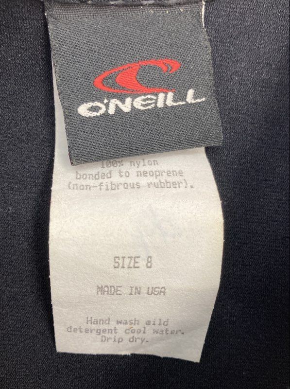 O’Neill Wetsuit Sleeveless Long John Style 744646 Neoprene Black Purple Size 8