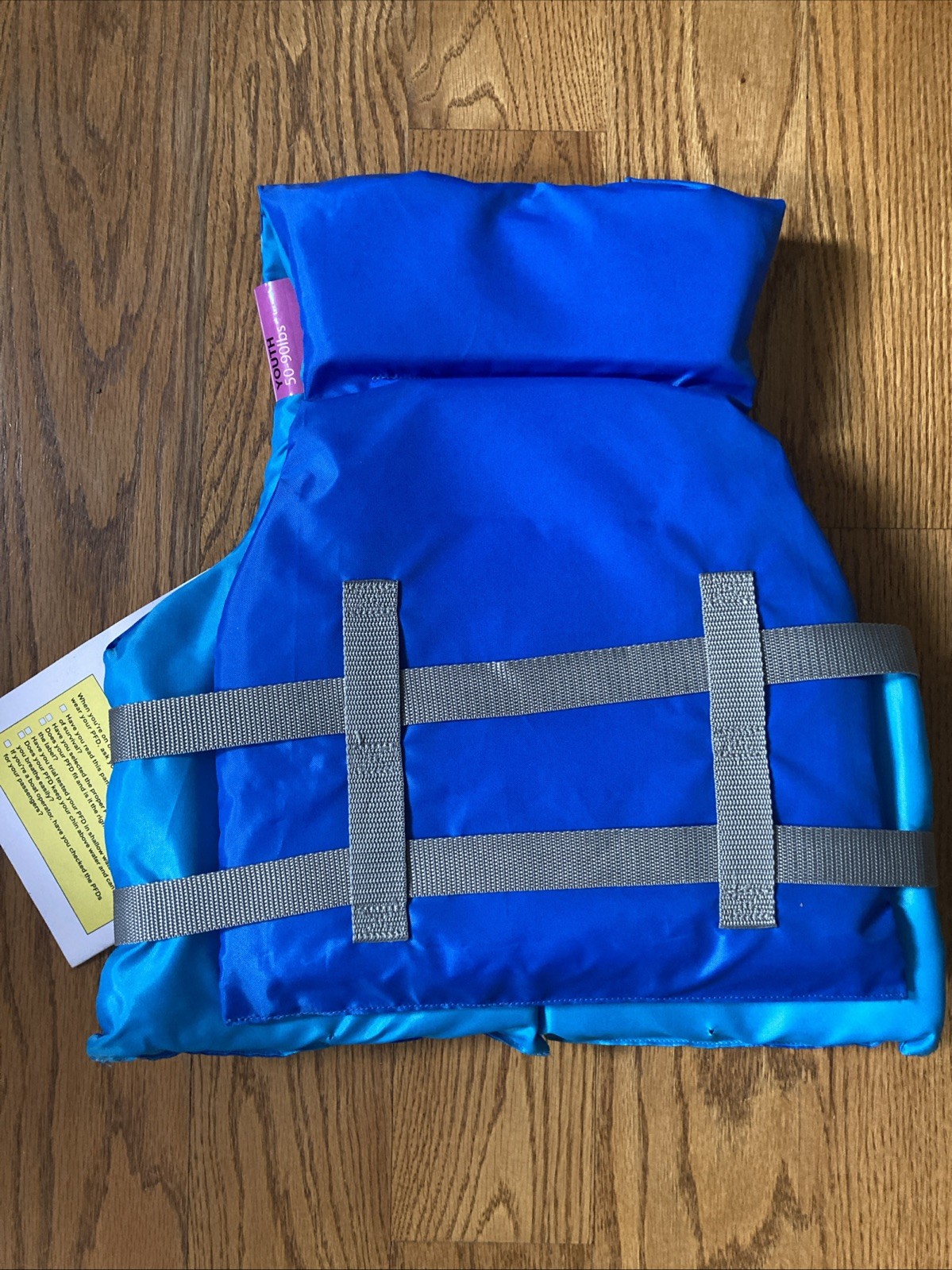 NWT Youth Blue X2O Life Jacket, 50 To 90 Pounds