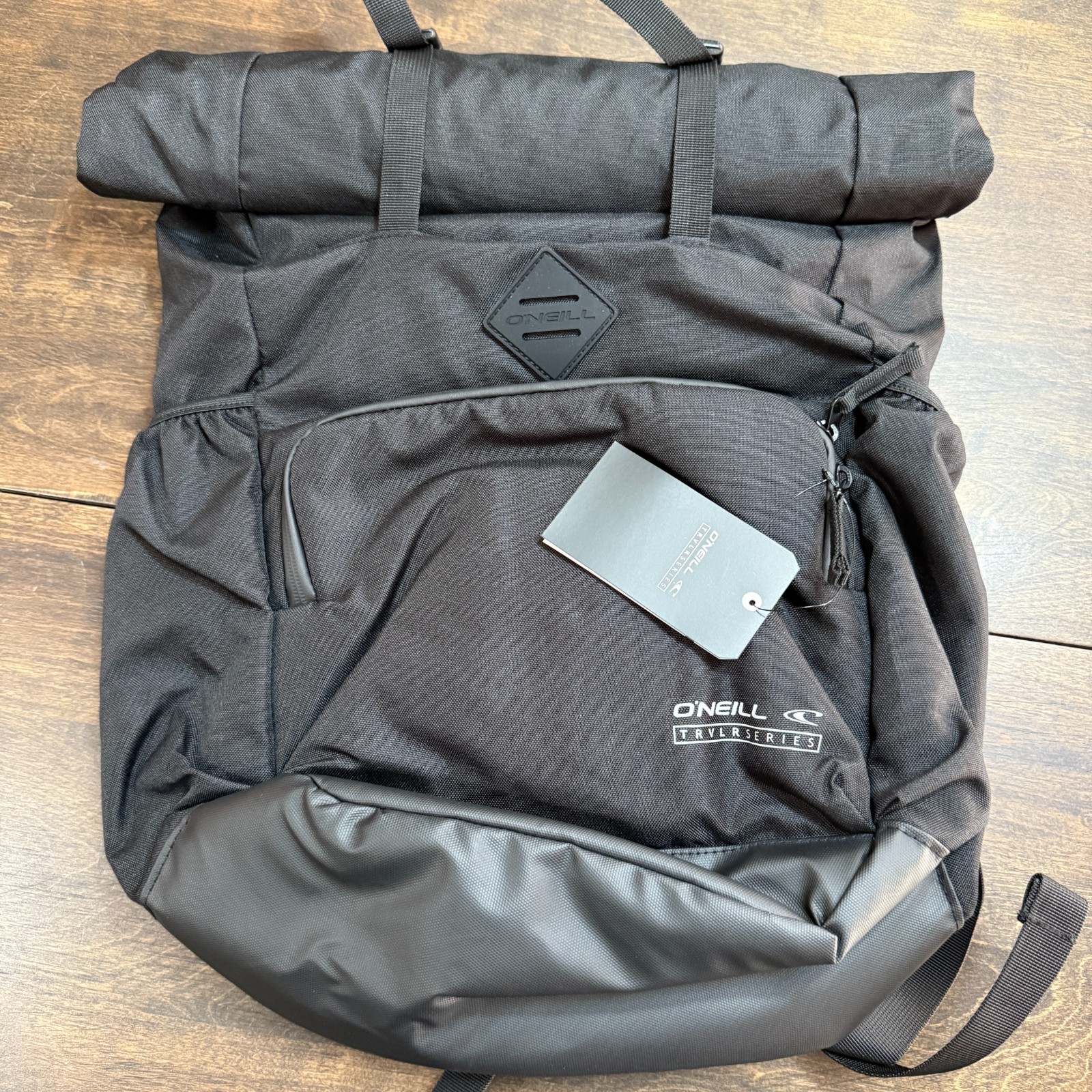 O’NEILL STRIKE TRAVELER BACKPACK 28L BLACK WATER RESISTANT, SURF, RAFTING, KAYAK