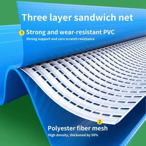Extra Large Inflatable Swimming Pool for Kids and Adults,Thickened Adult Pool