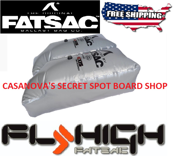 FATSAC MALIBU PNP REAR SACS STOCK MOTOR CAPACITY 300lbs EACH W022-300-AVO-KIT!