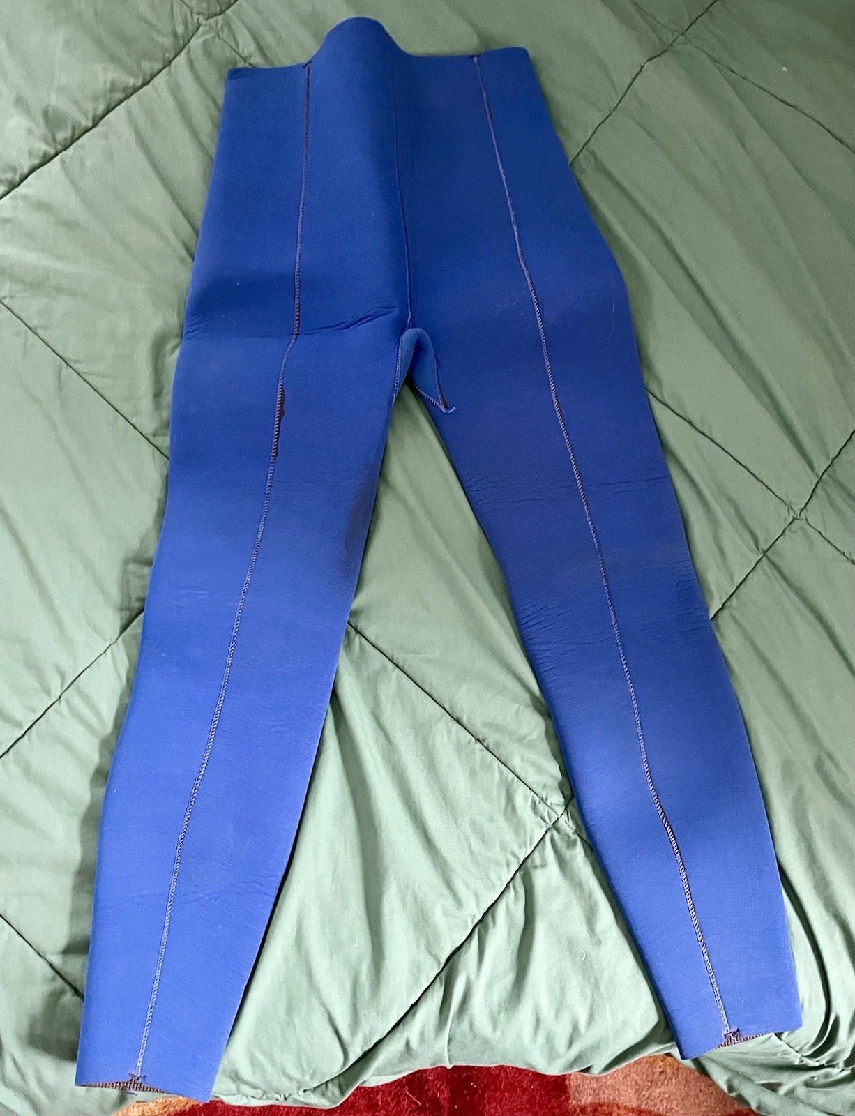 Vintage Neoprene White Stag 2-Piece Wet Suit XL CHECK FLAT MEASUREMENTS in Photo