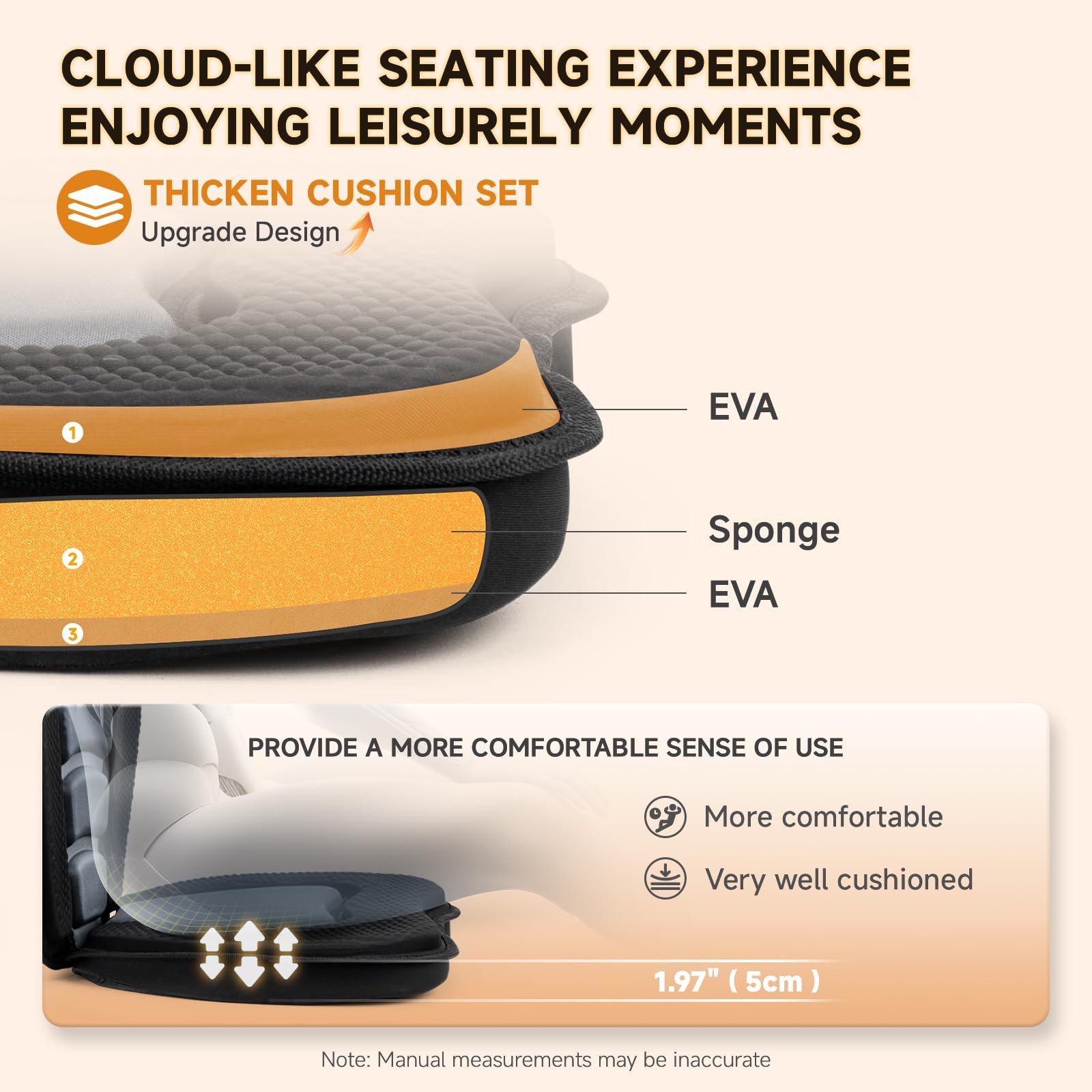 Trymaker Kayak Seats Gray 1 Pack